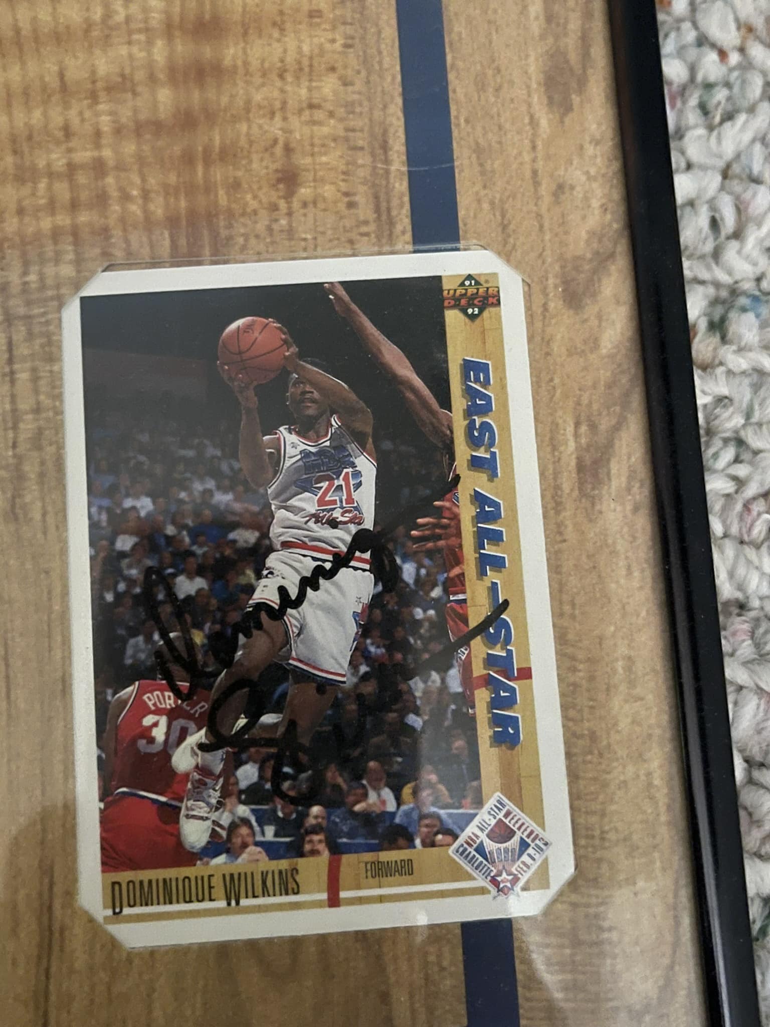 This card has one of the most iconic shoes from the late 1980s and 