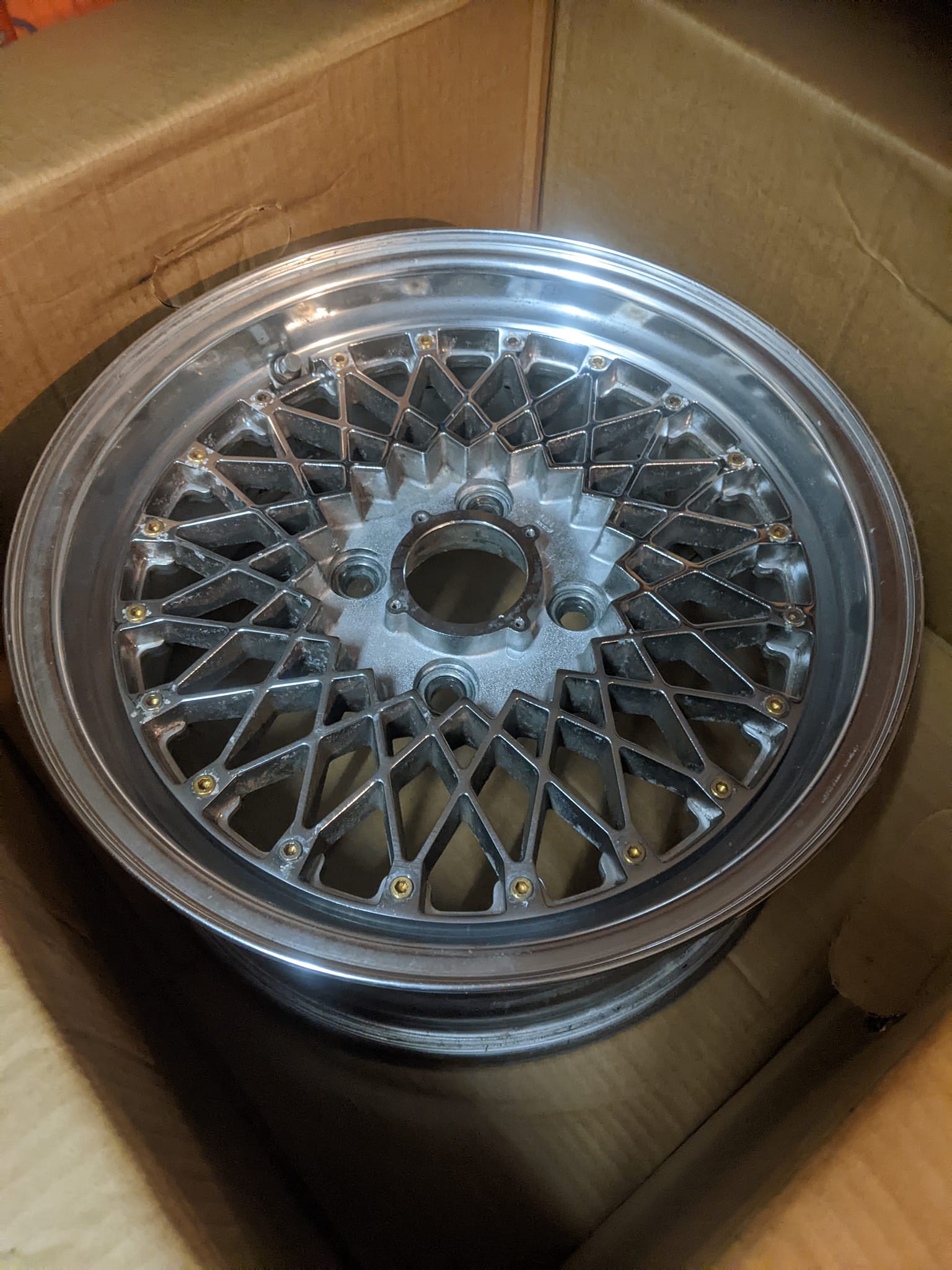 Got some shiny things today. SSR EX-C. 15x6.5 +19.