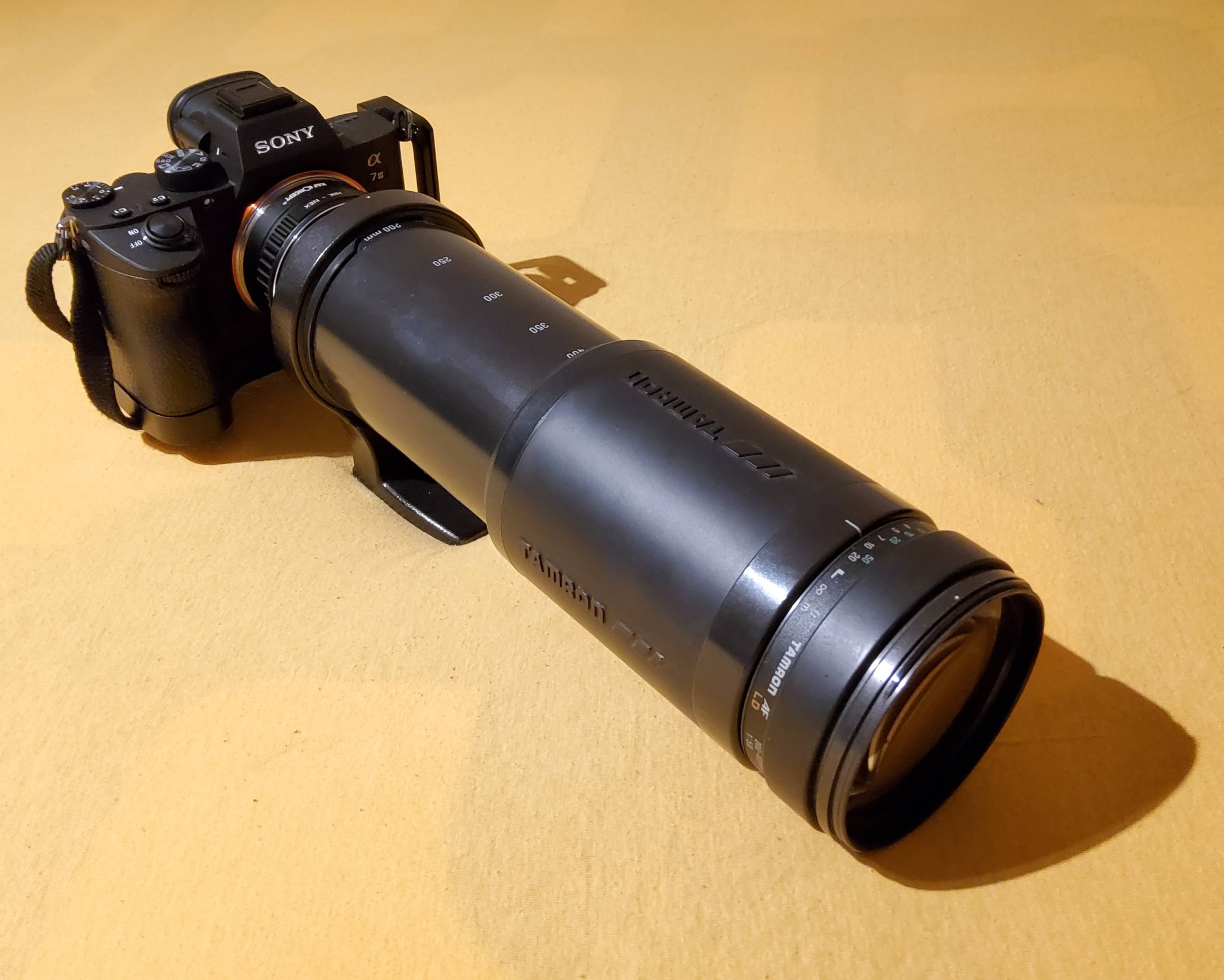 Tamron 200-400mm f5.6 lens for Sony A6500