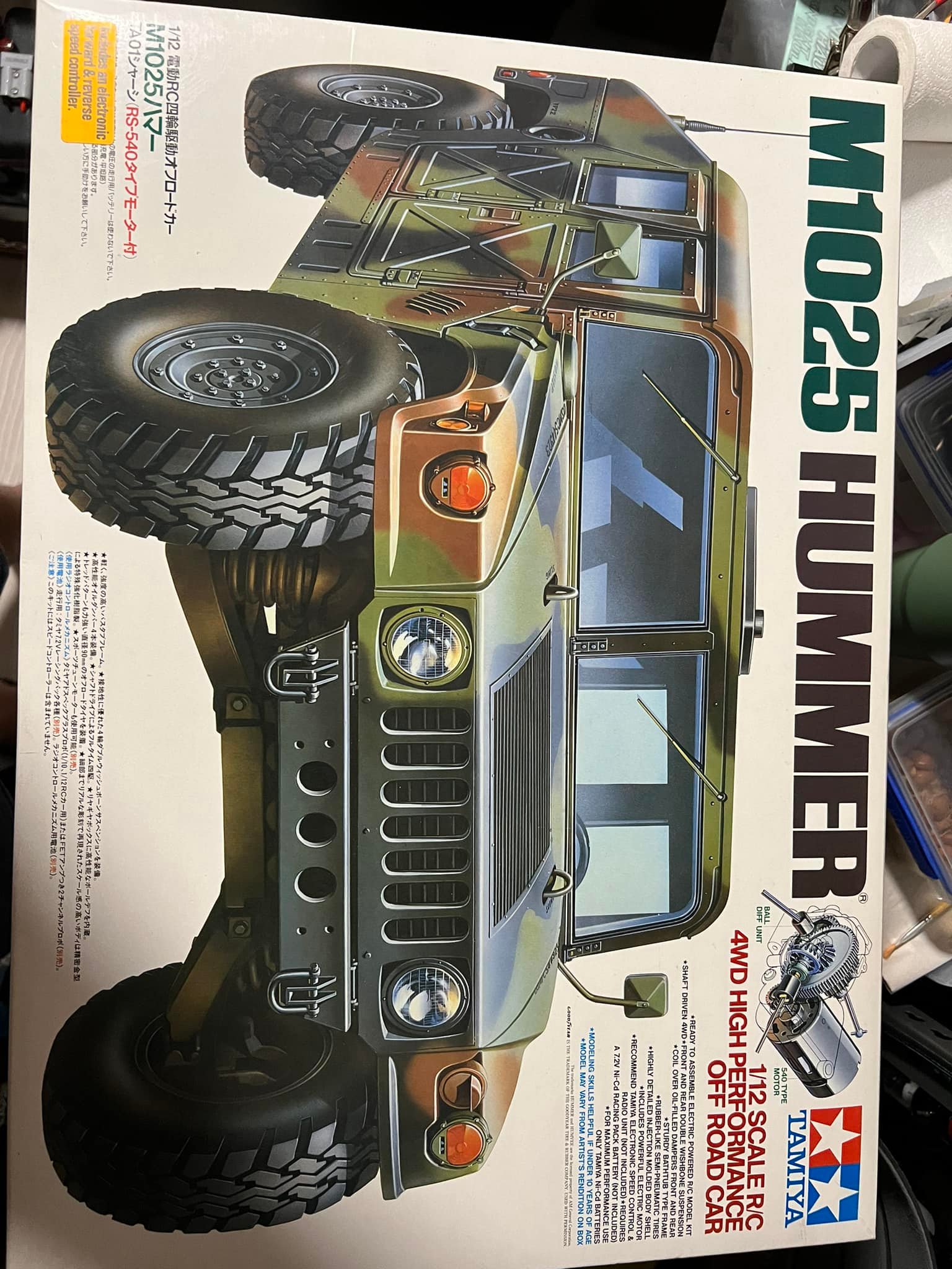 What's the interest in a 1995 Tamiya M1025 Hummer?
