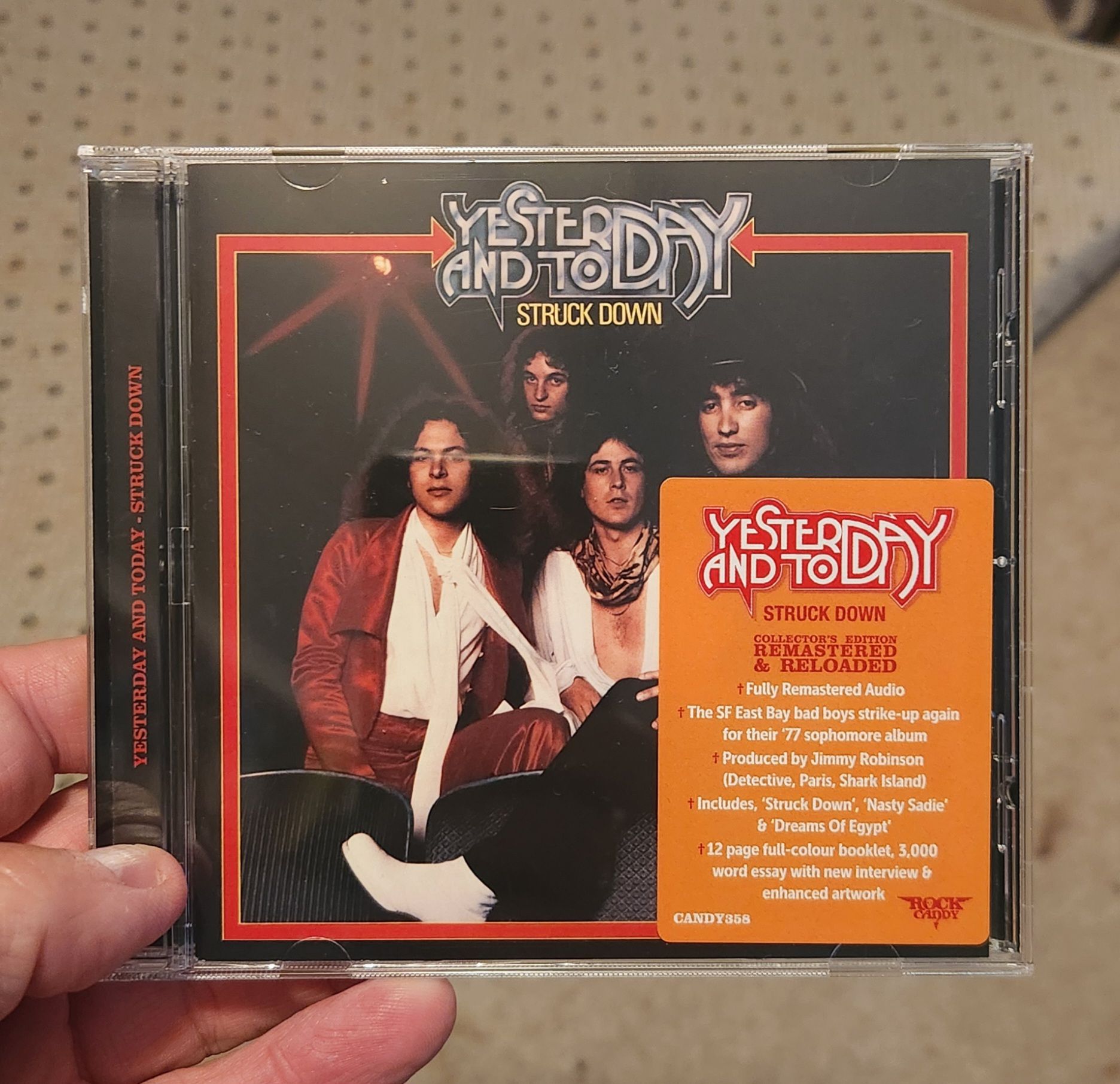 Thanks Rock Candy for reissueing this one! Really tough to find!?