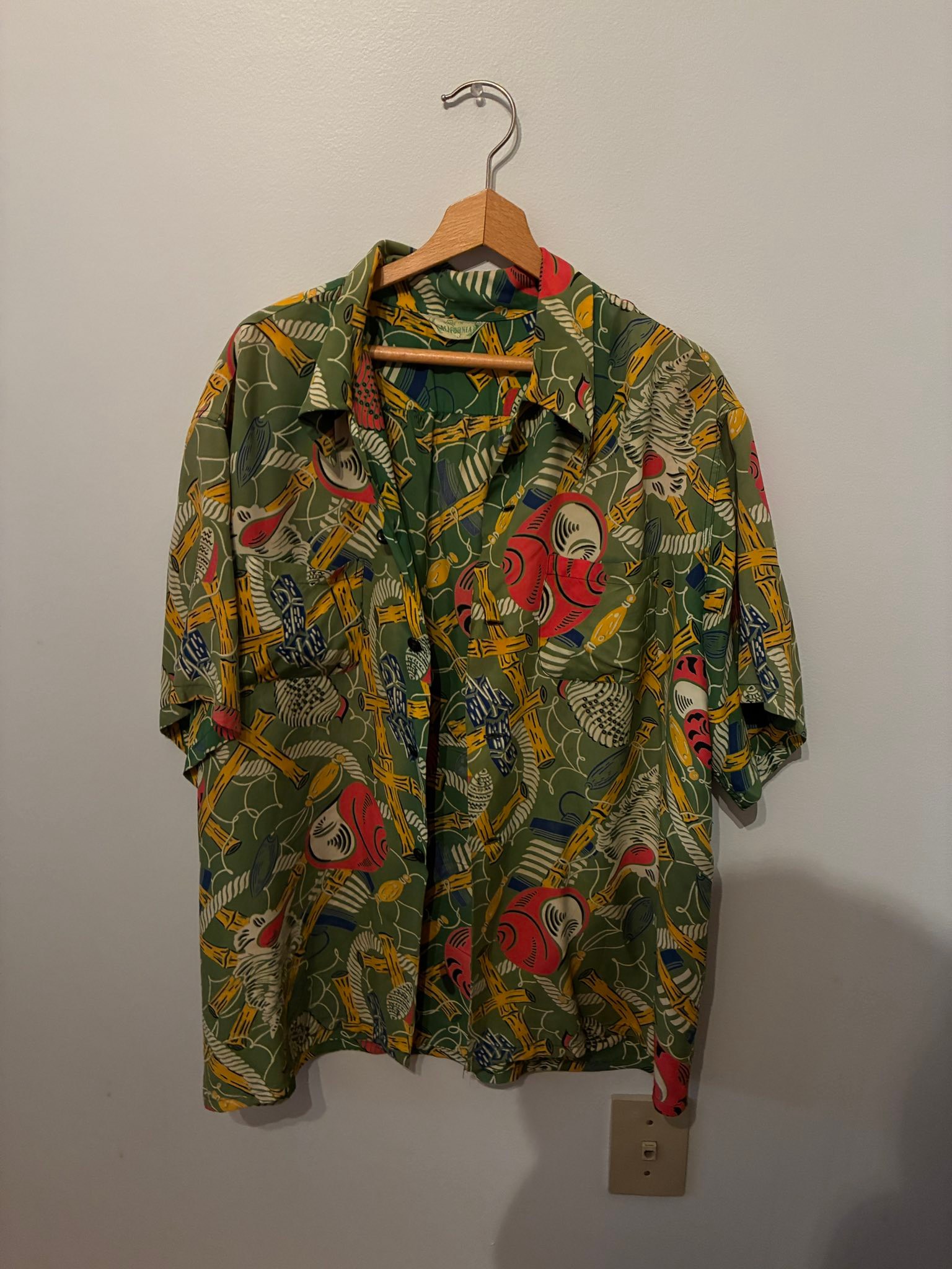 1940s aloha shirt design