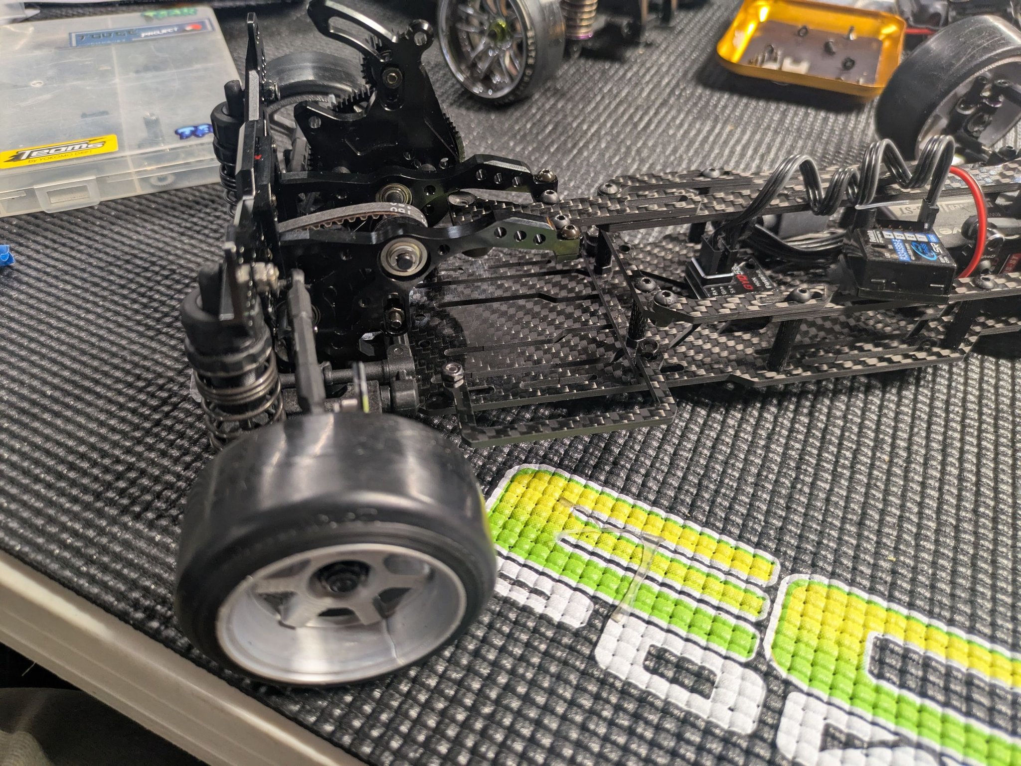 Topline 2.2 yd2 belt conversion on lo-flex rdx