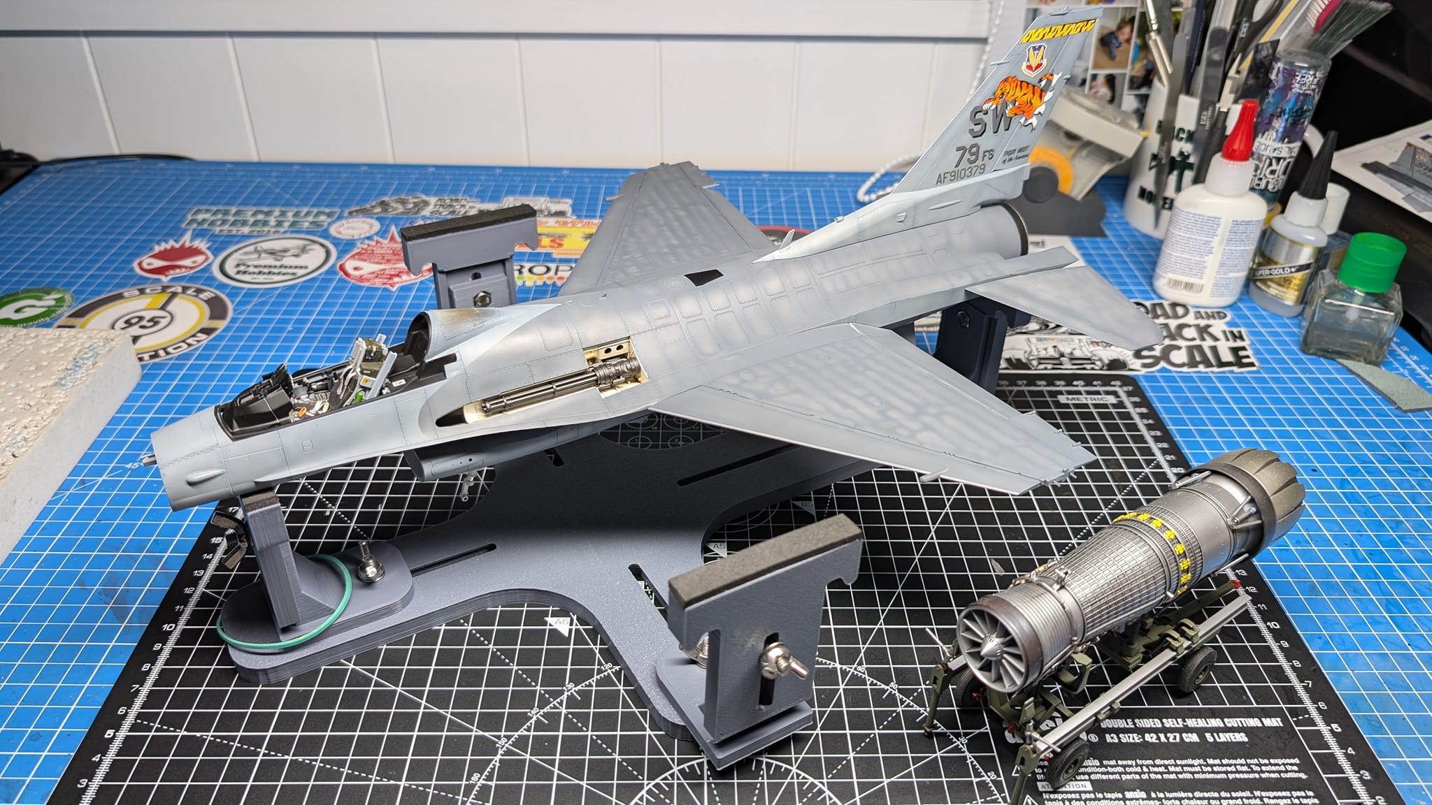 Tamiya 1/32 F16cj Block 50. Really enjoyed this build. It has a