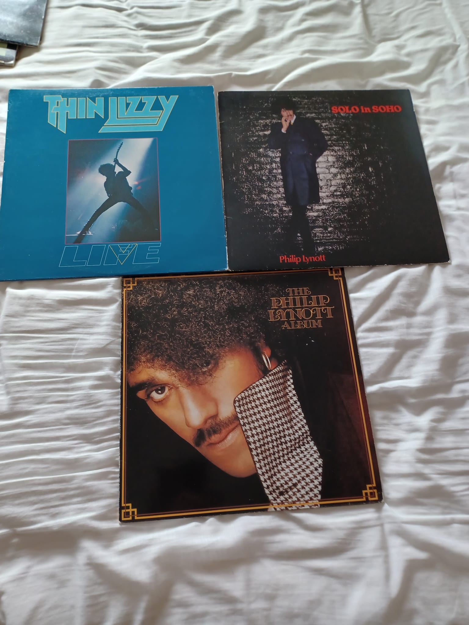 A few Thin Lizzy albums with tour programmes