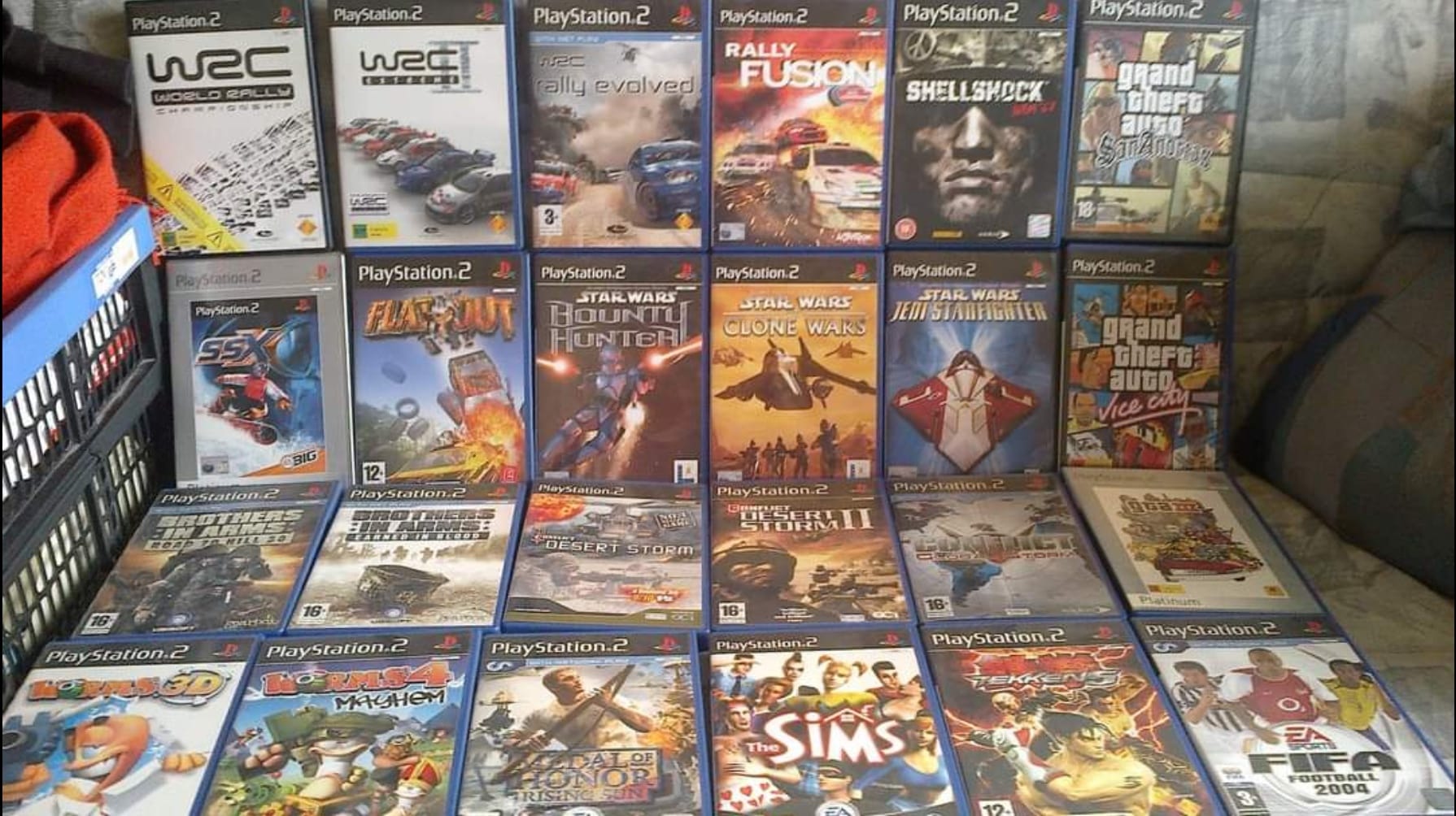 PS2 games from 2001 onwards in our collection