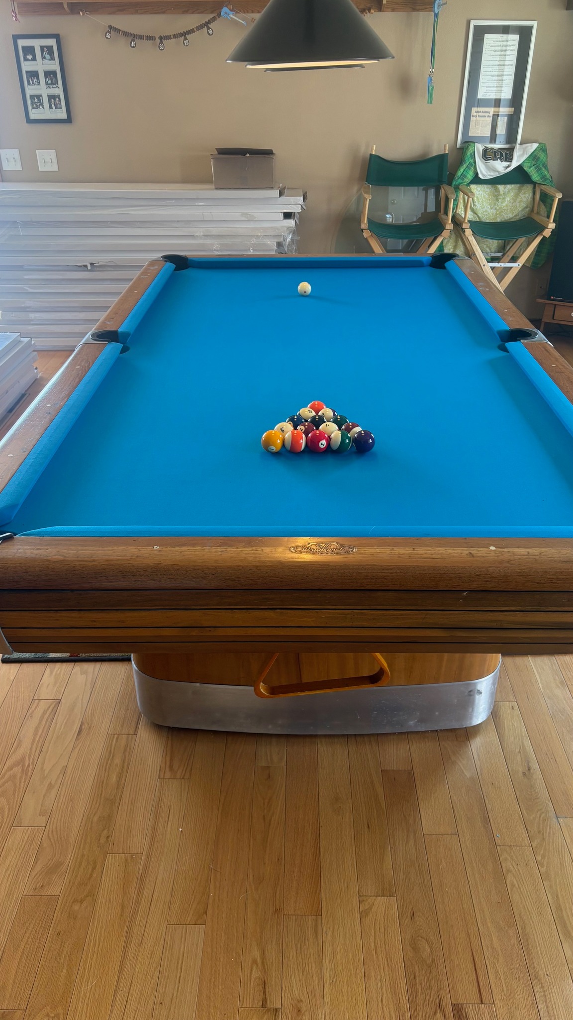 1956 Brunswick Anniversary pool table for sale