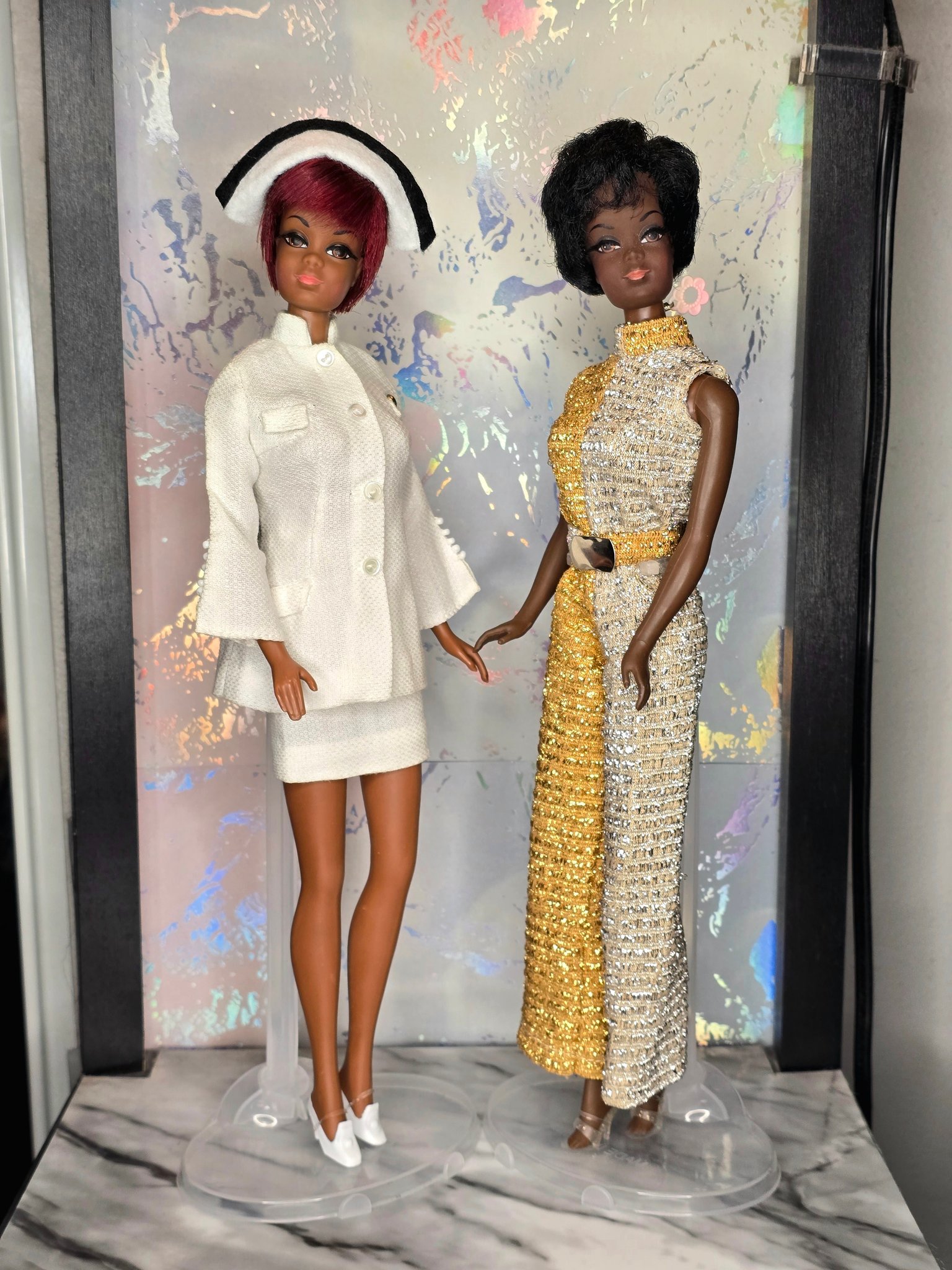 Vintage Barbie dolls 1969 Twist 'n Turn Julia