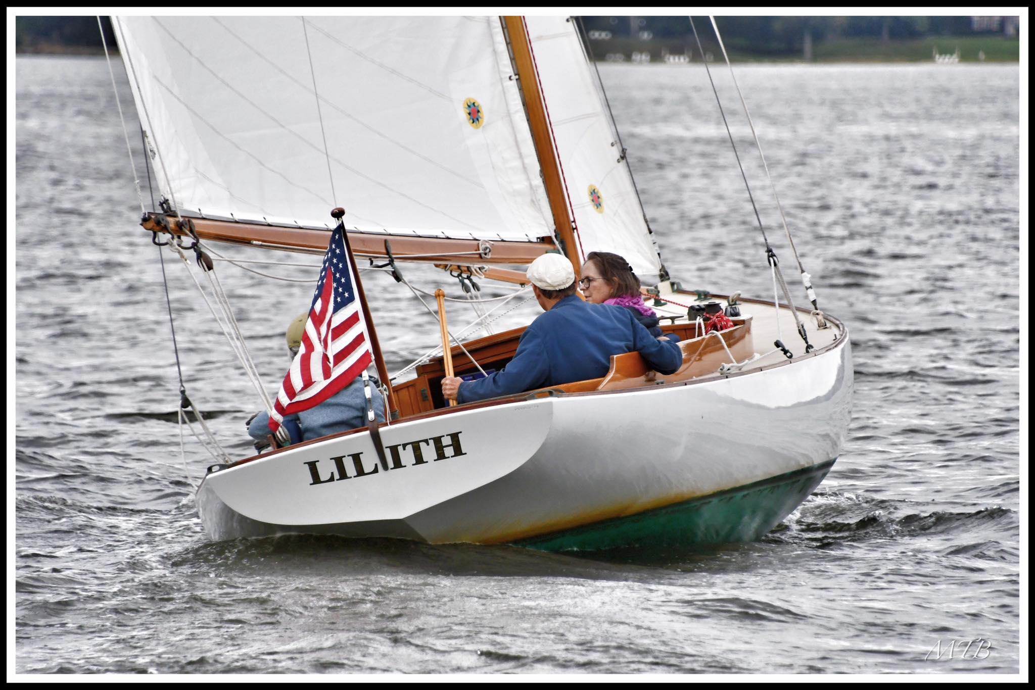 Sailing into Whitehall on Lilith