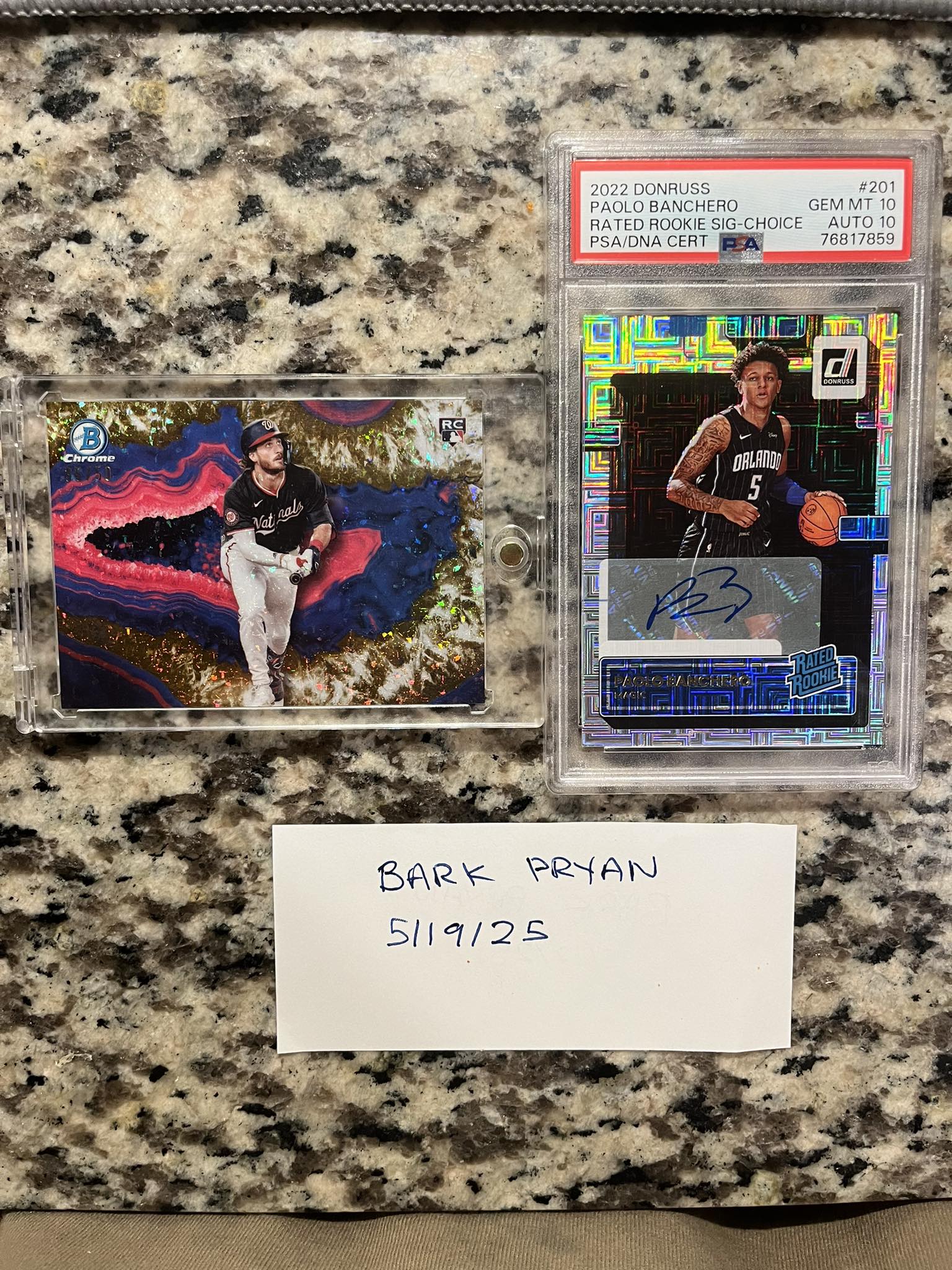 $1000 NEGOTIATION for Paolo Banchero PSA 10 at The National ?