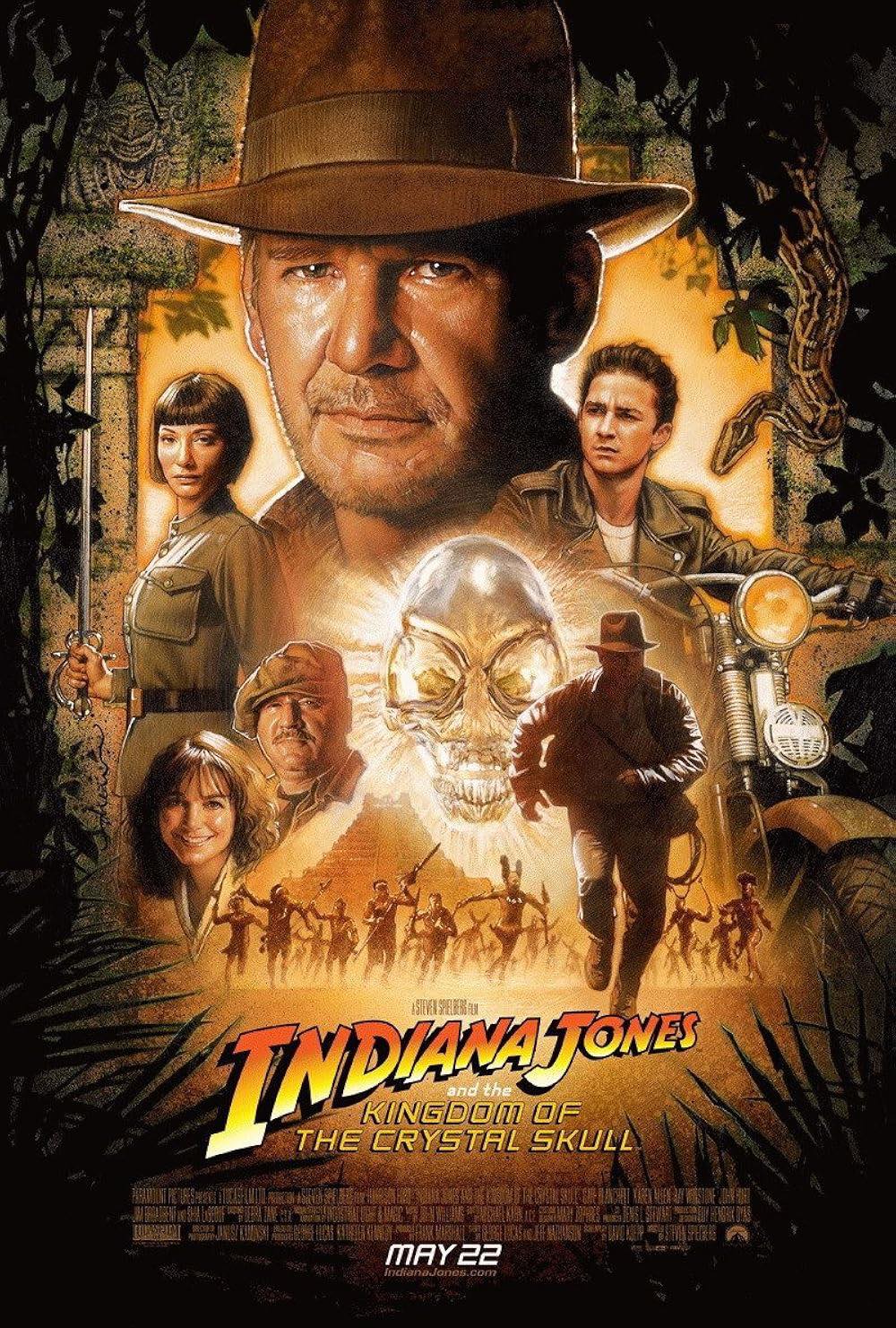 Indiana Jones and the Kingdom of the Crystal Skull (2008). | Facebook