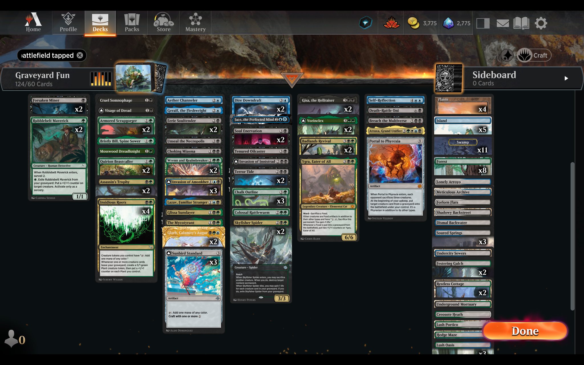 mtg graveyard overdrive card list Modern Horizons 3 Commander Deck Collectors Editi If given $100 to get