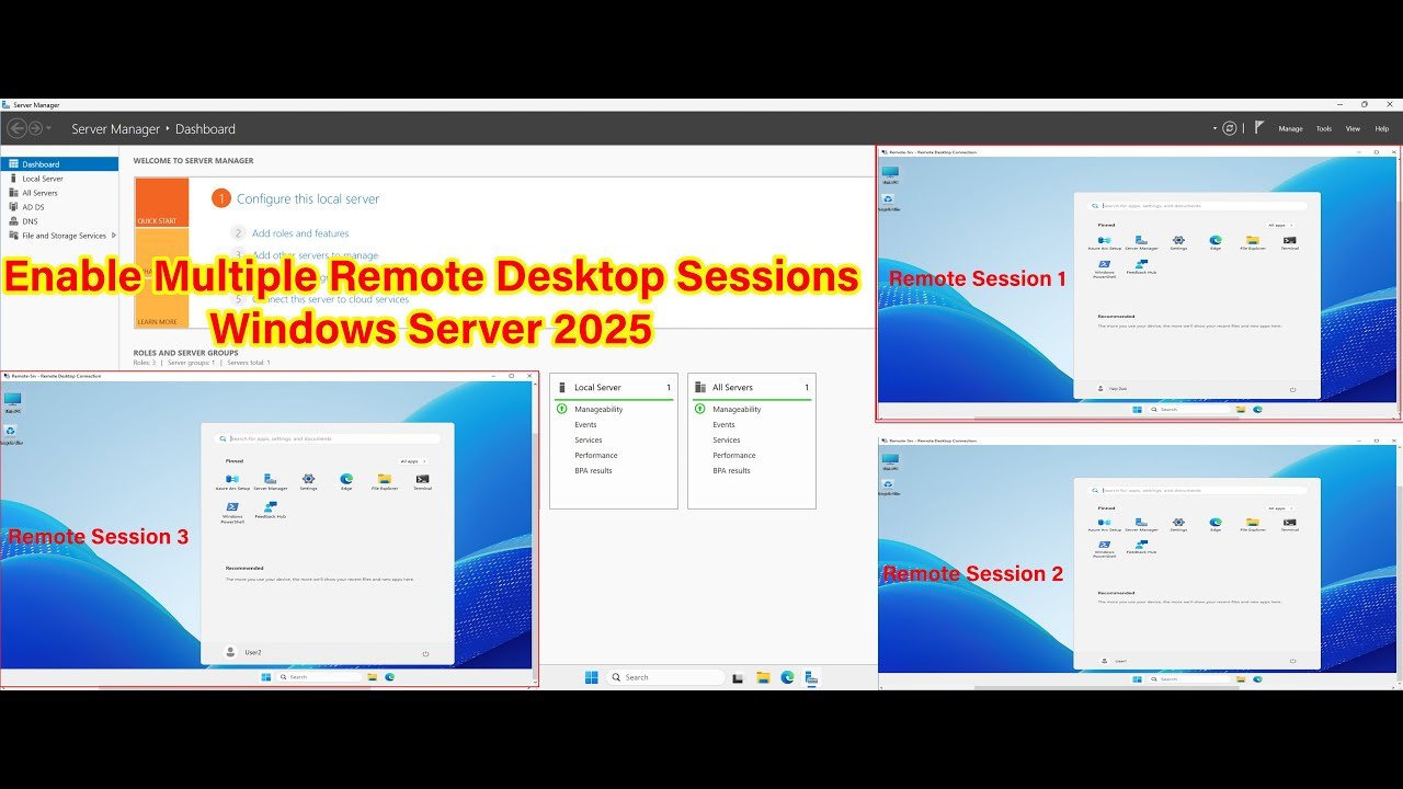 IT Professionals | How To Enable Multiple Domain Users Remote Desktop ...