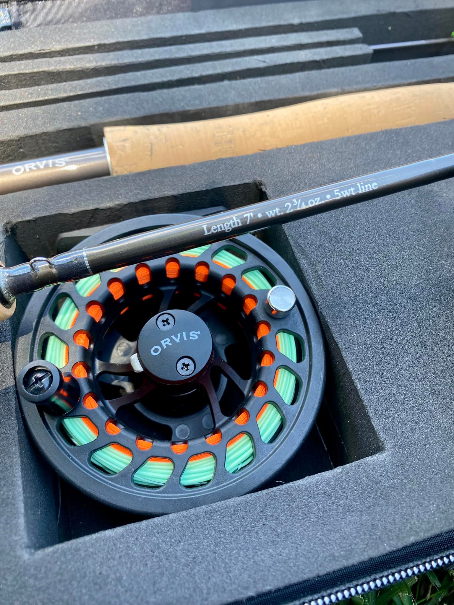 bag patagonia Used Worn Wear-Black Hole Duffel 55L-Tidal Teal w/Luminous Pink-Pink-49343-ONE SIZE Okuma Reel Model:MK-15TII-SEa Wise Stream Vintage Winchester Brass Fly access zippered compartment