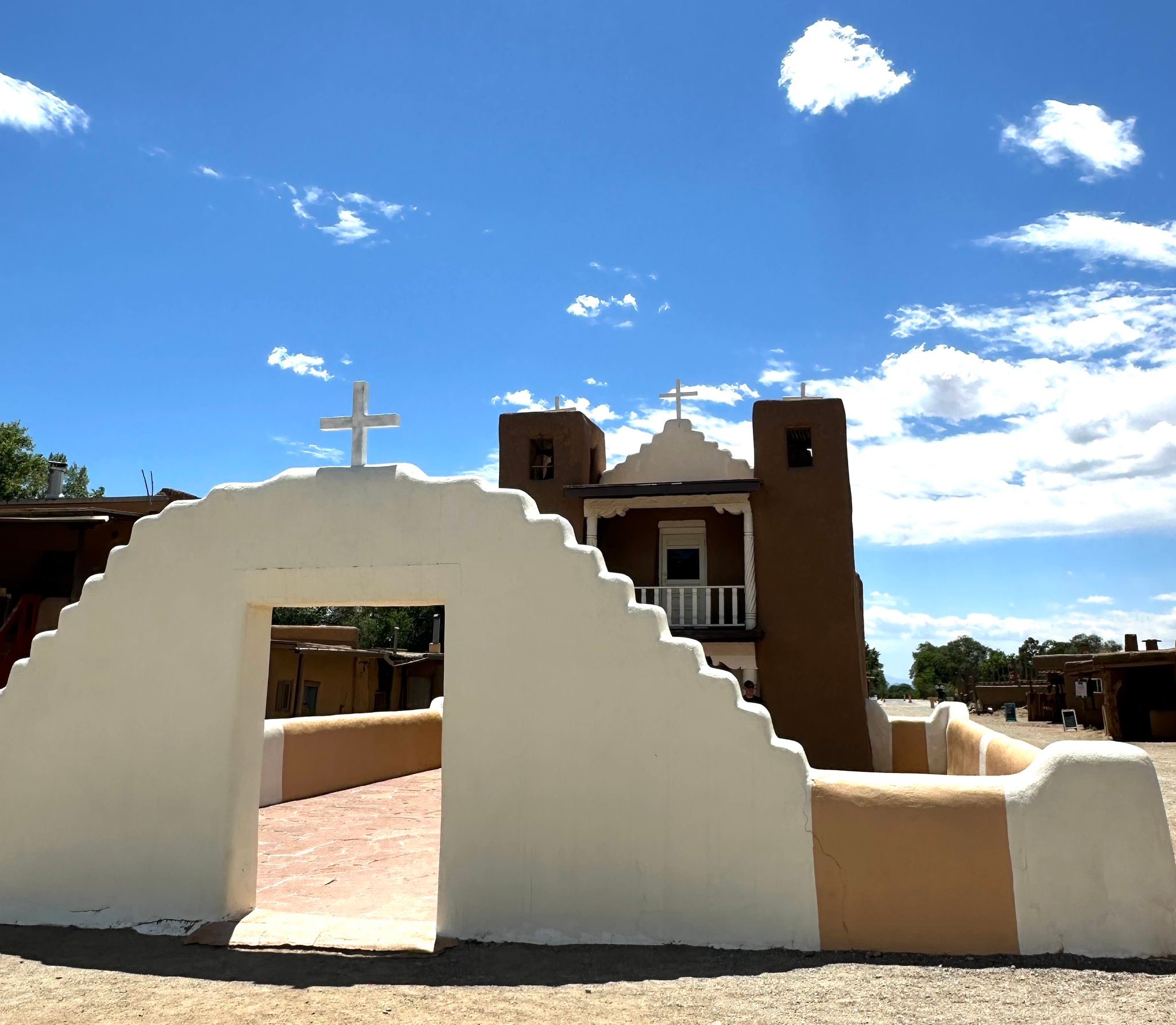 Taos Pueblo inspires with ancient adobe houses