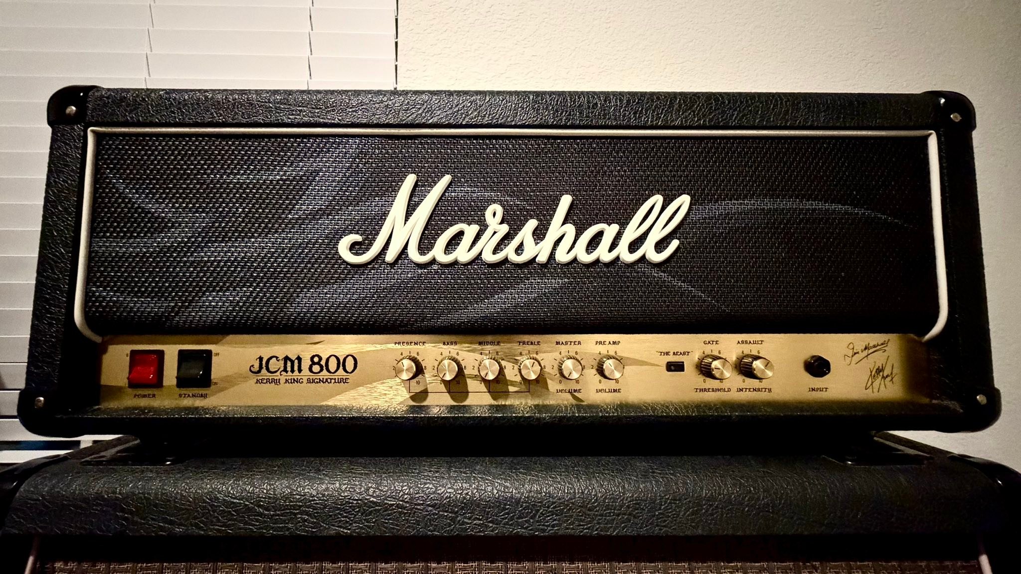 Acquired a JCM800 king signature amp