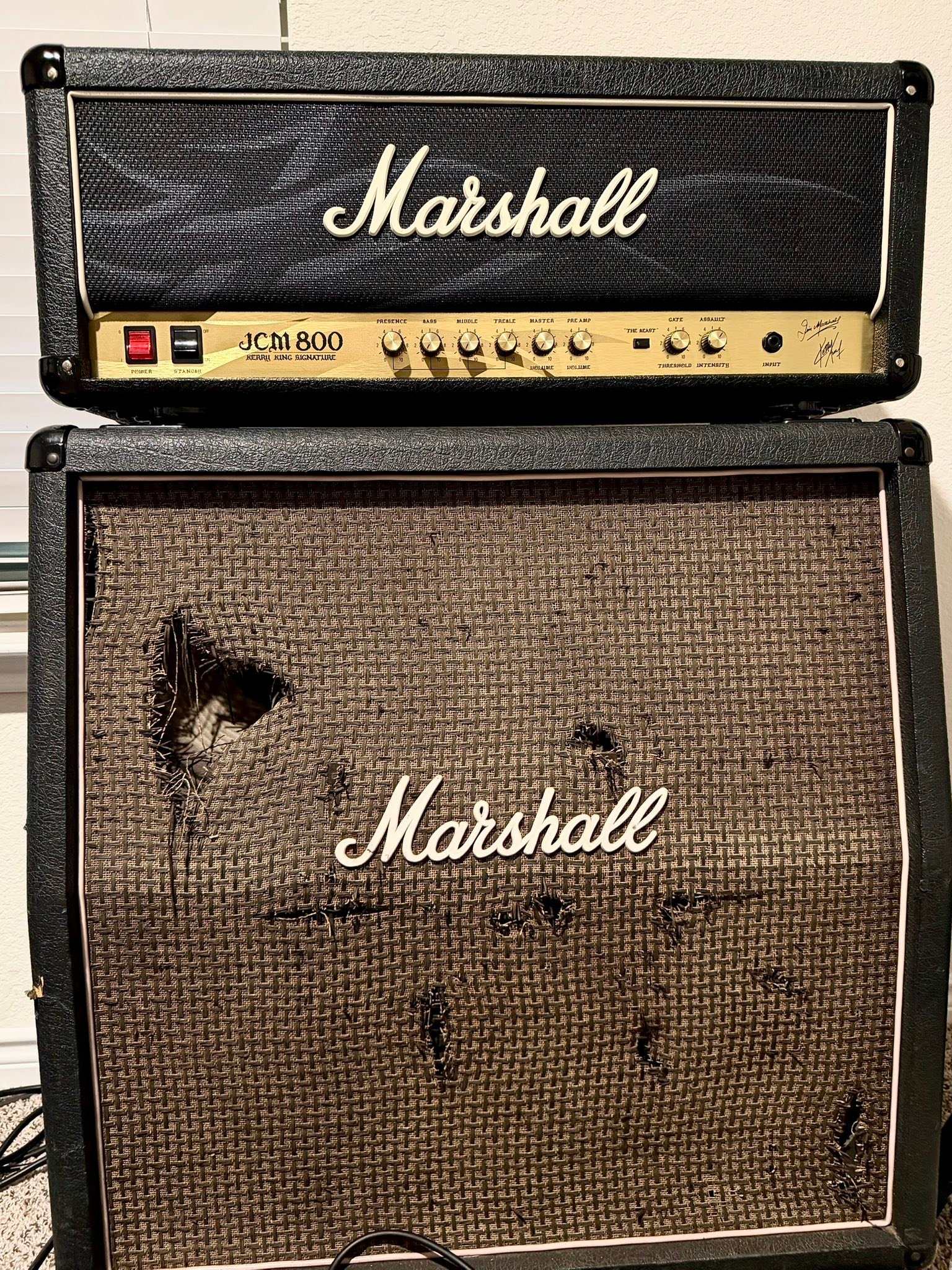 Acquired a JCM800 king signature amp