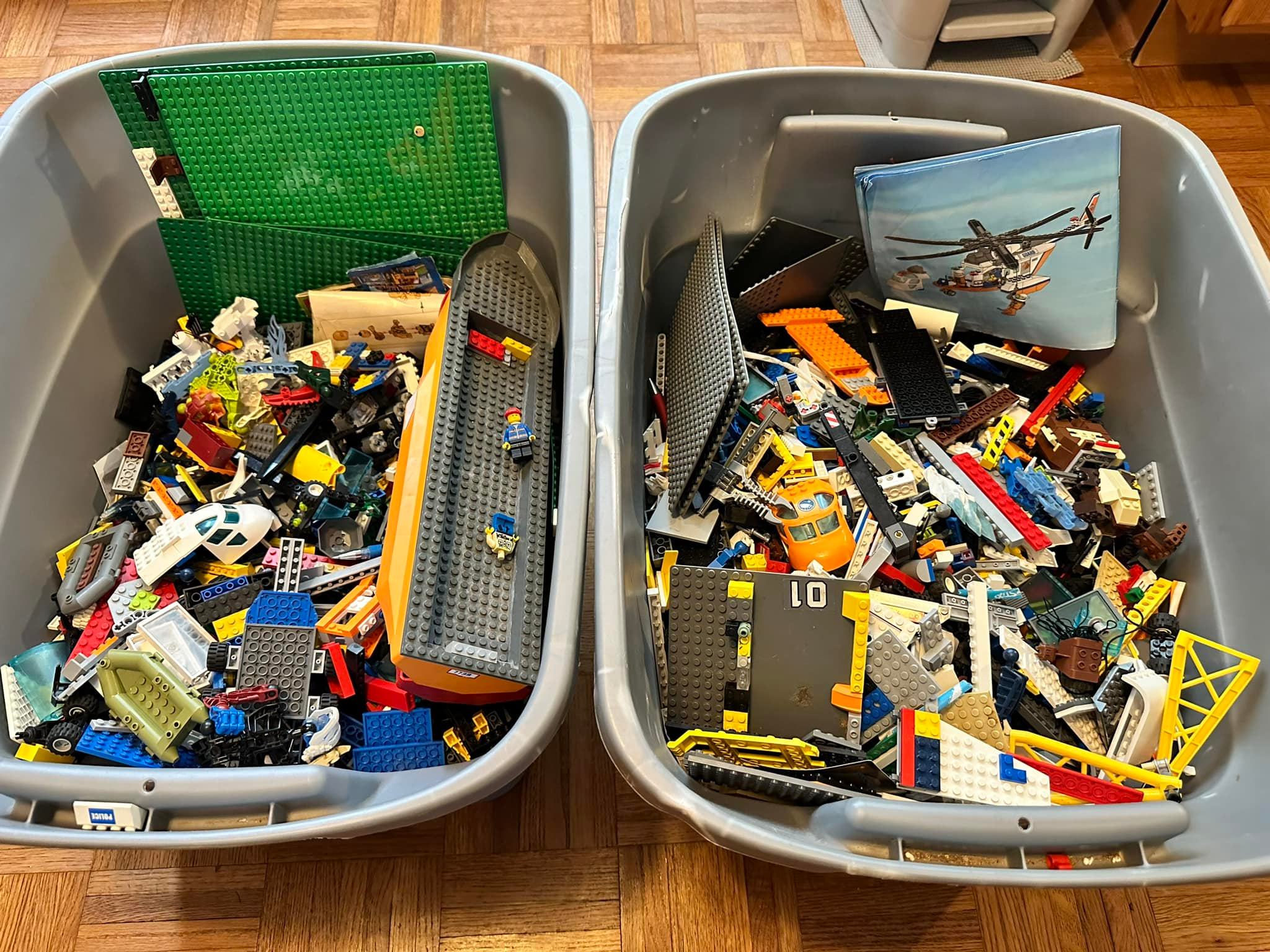 Free Lego found at waste transfer station