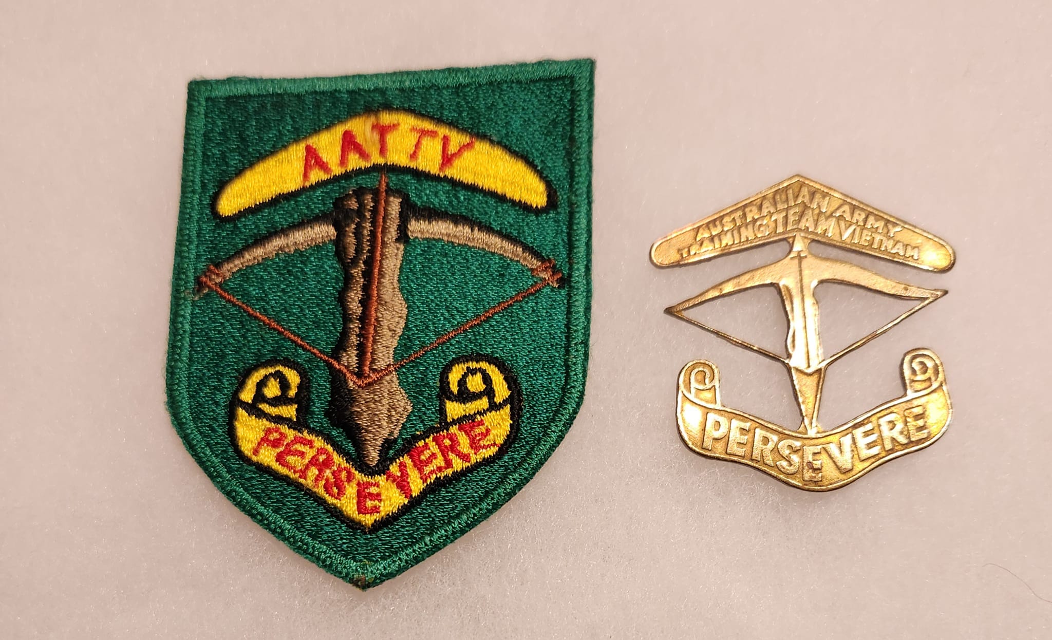 What are these Vietnam War era beret patches?