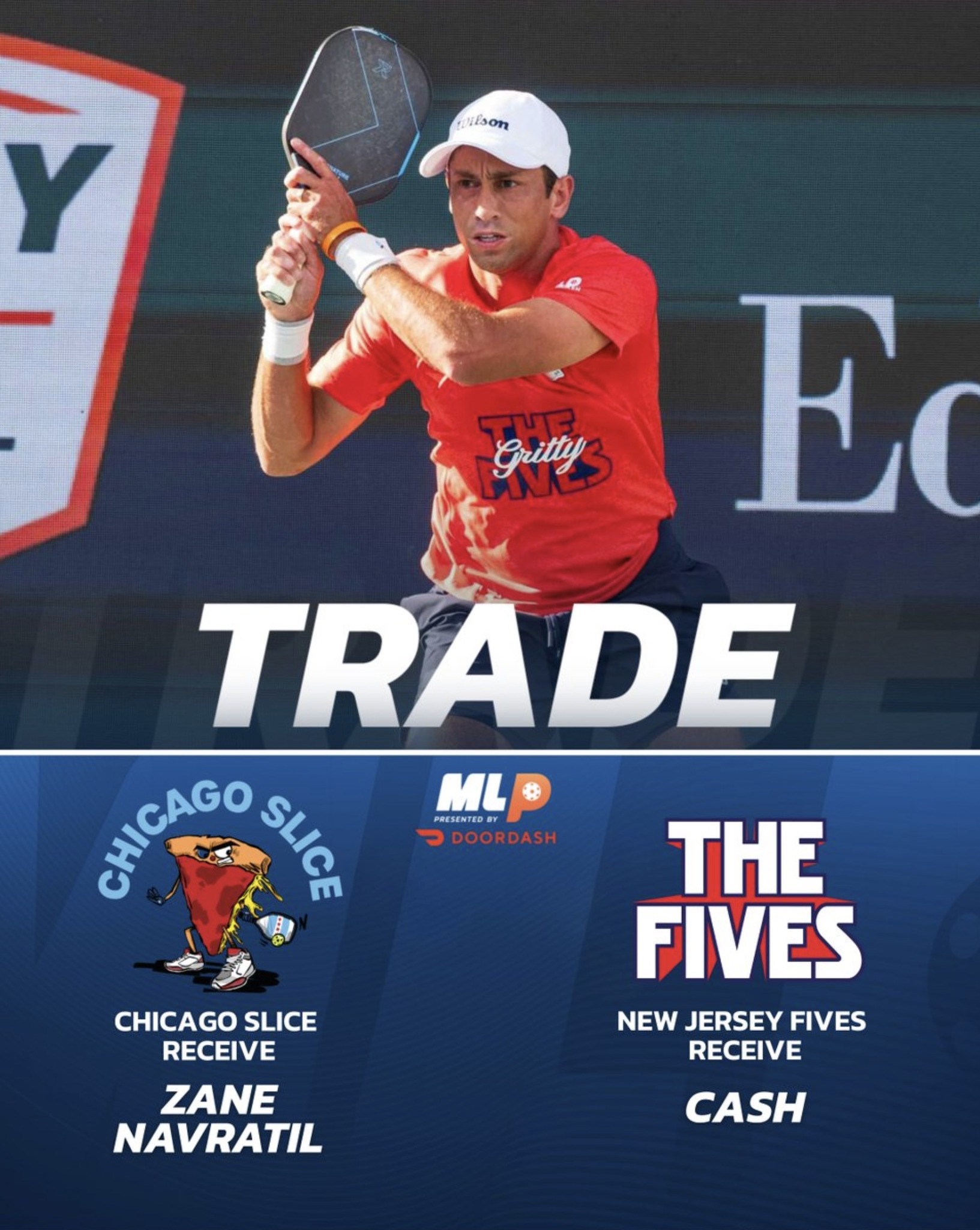 Major League Pickleball trade update: Chicago Slice receives Zane