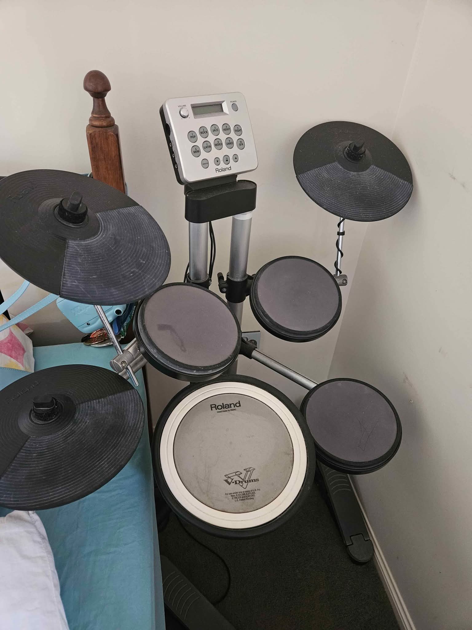 Roland V-Drums lite HD-3 Electronic drum kit excellent used 