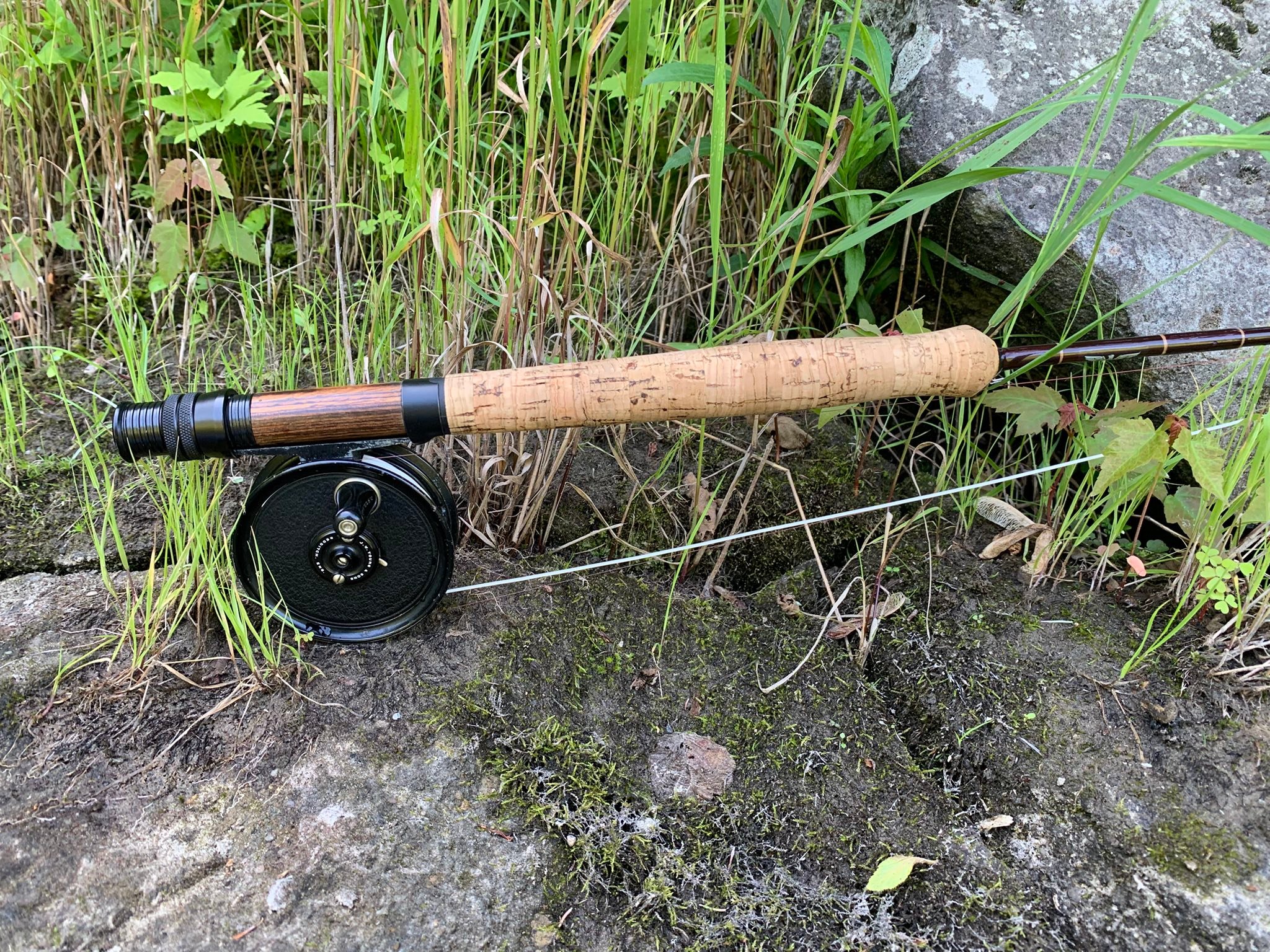 cortland ltd graphite fly reel Guide Series 9' 8WT 4-Piece Rod, Reel, Case & Fly Line Co – Up North Eligible frame design Where to Get Fishing Model:SLV-56b-SPOOL