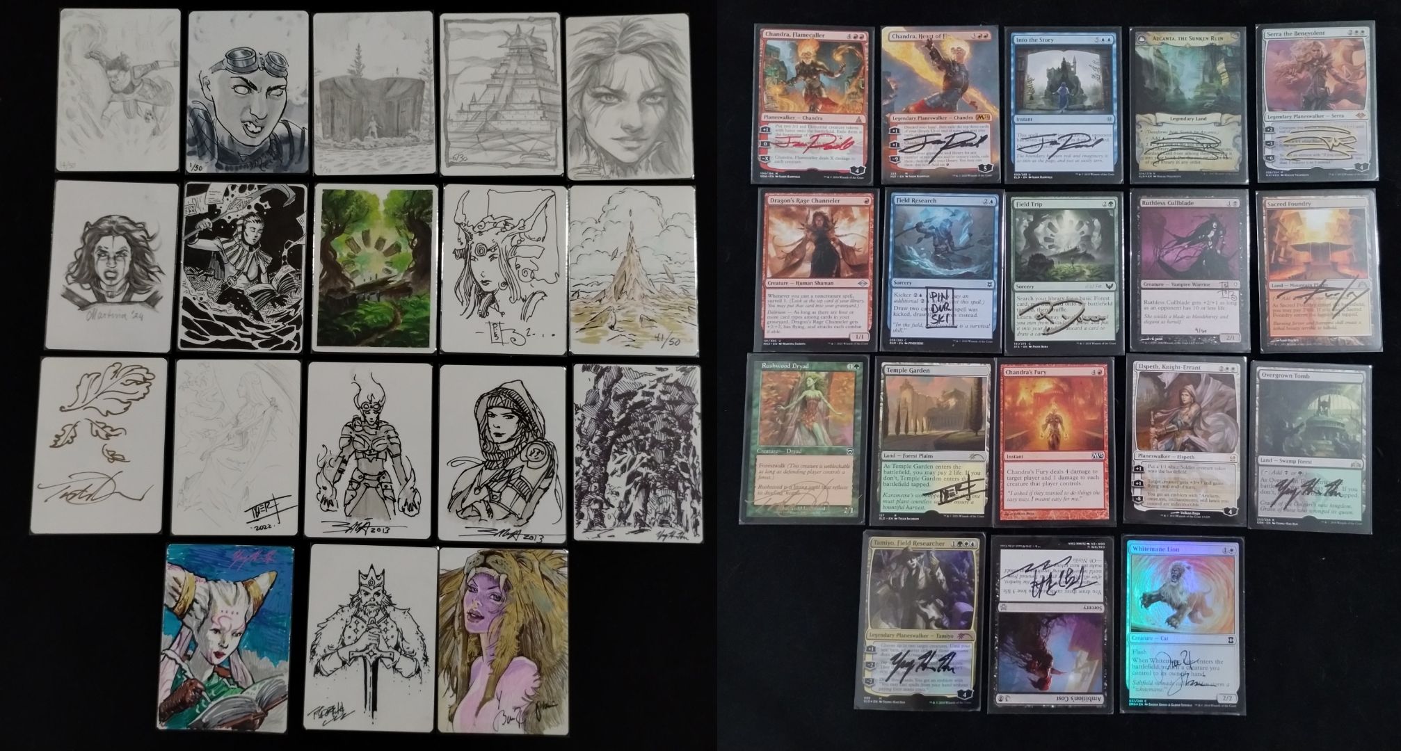 Rebecca Guay Princess Sketch auction