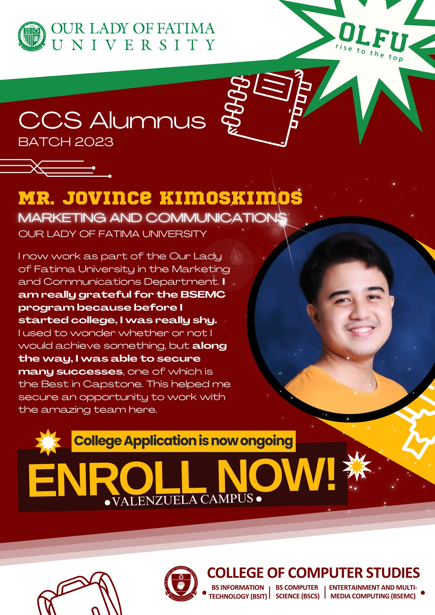 OLFU College of Computer Studies - Valenzuela