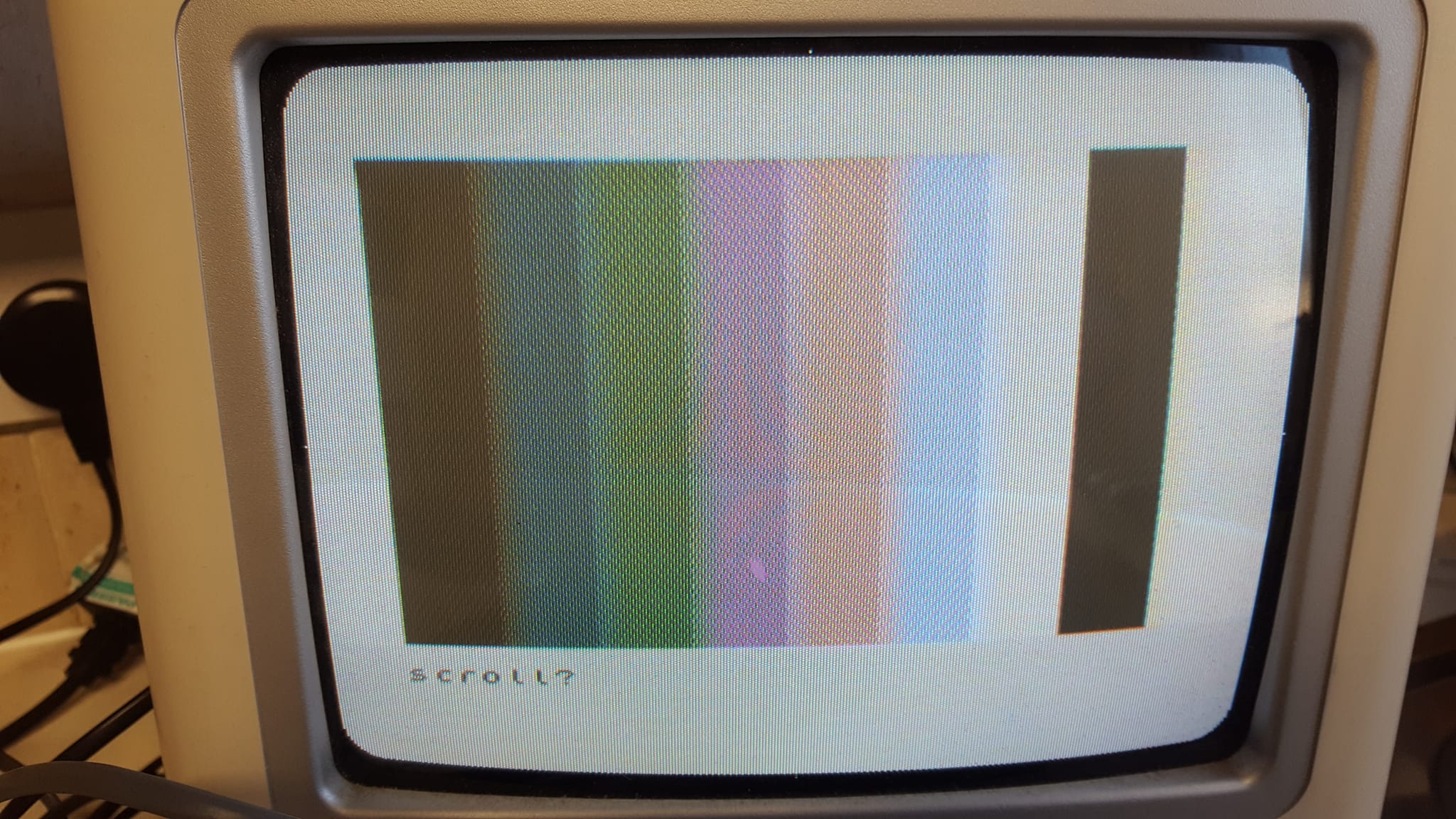 Why are colours wrong after Commodore video mod on ZX Spectrum?