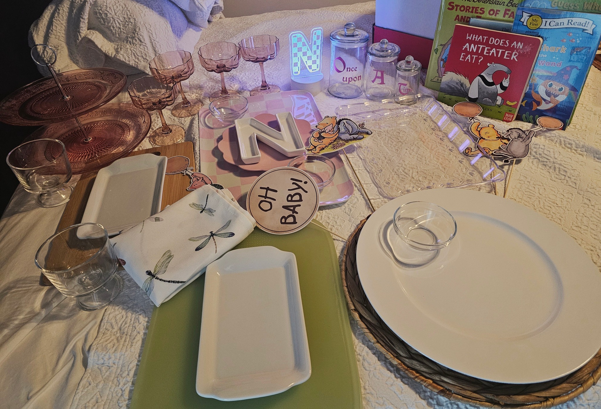 What are some ideas for a grape themed baby shower?