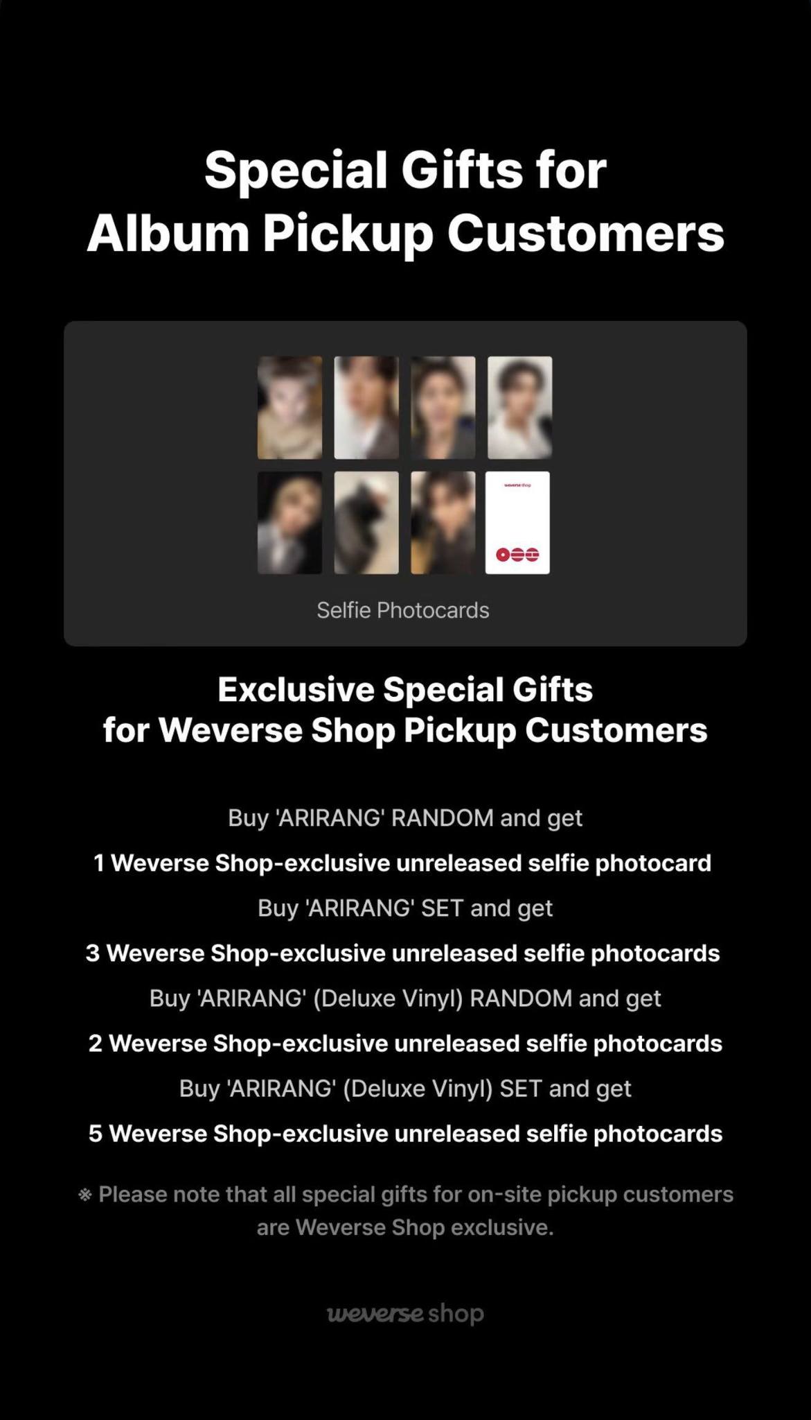 Does BTS album come with extra photocard? | Toronto, ON