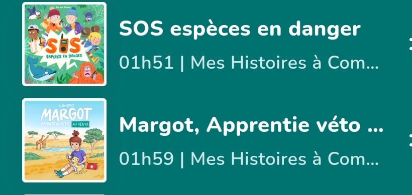 Lunii - Livre audio Margot apprentie véto Au canada 7+ - Poupette