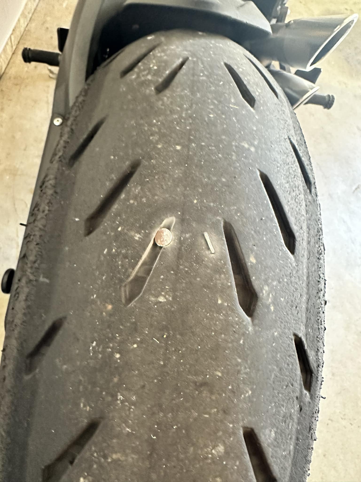 What tires are recommended for an MV Agusta bike?