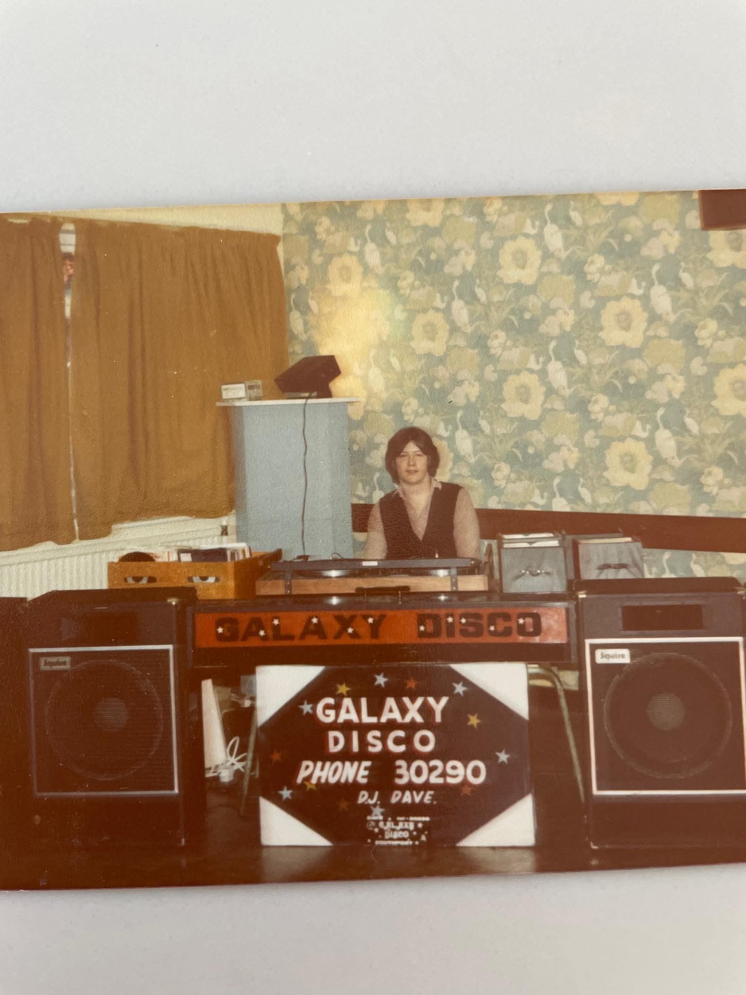 Clean set up for back in the day, probably sounded good too.