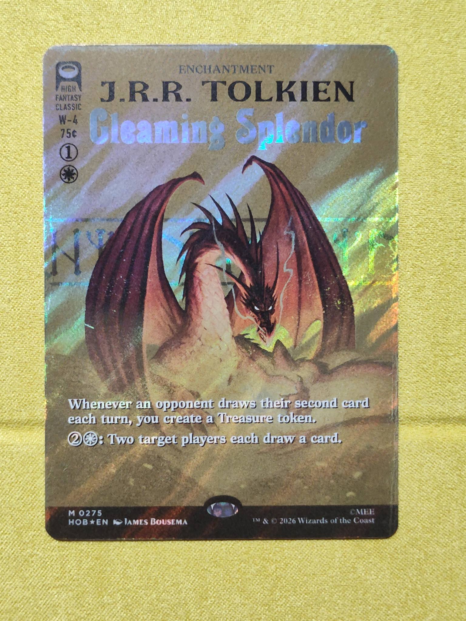 Gleaming Splendor Surge Foil for Sale from Hobbit Pack