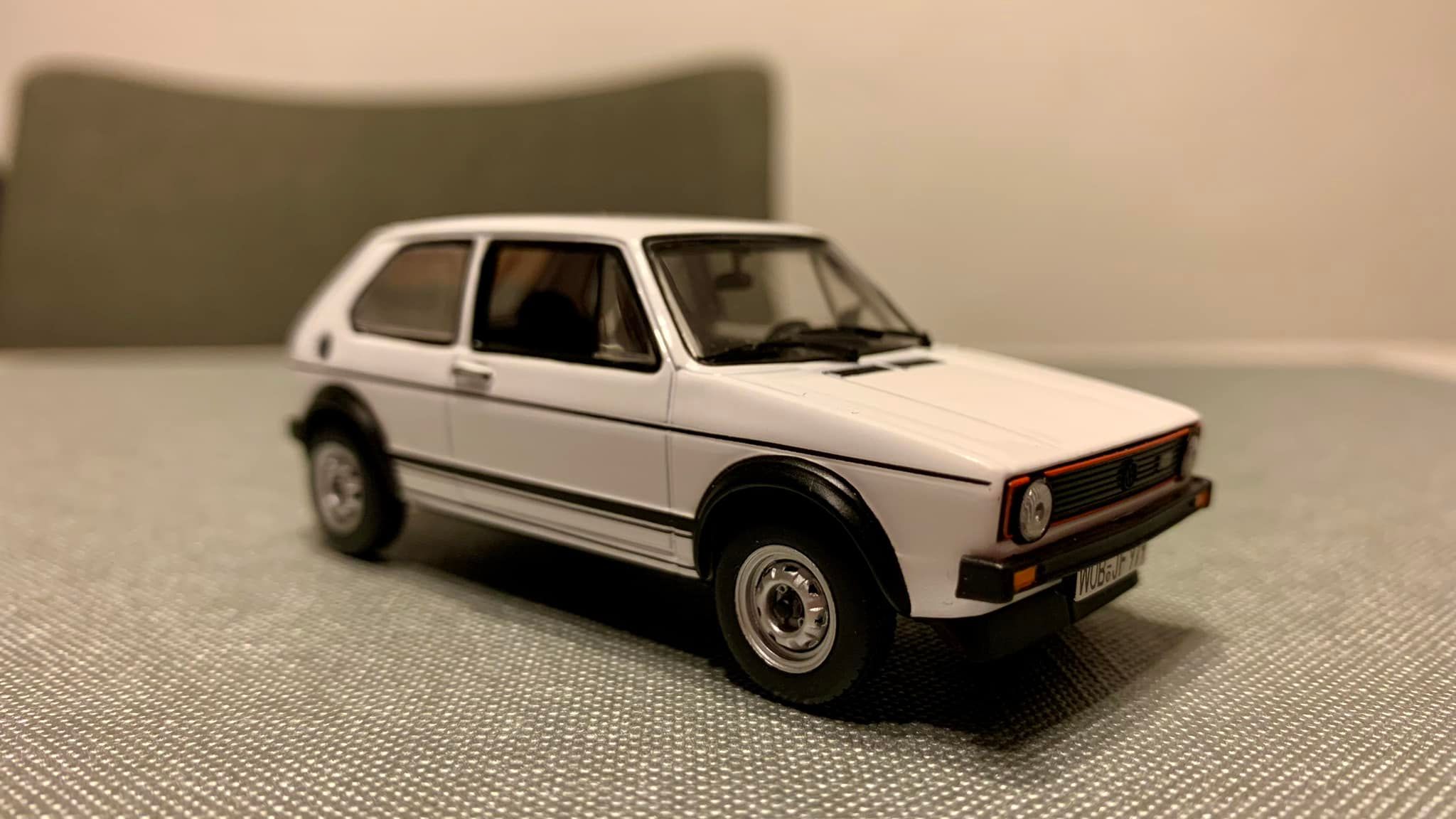 1976 Volkswagen Golf GTI Norev, 1:43 #DCCL70s