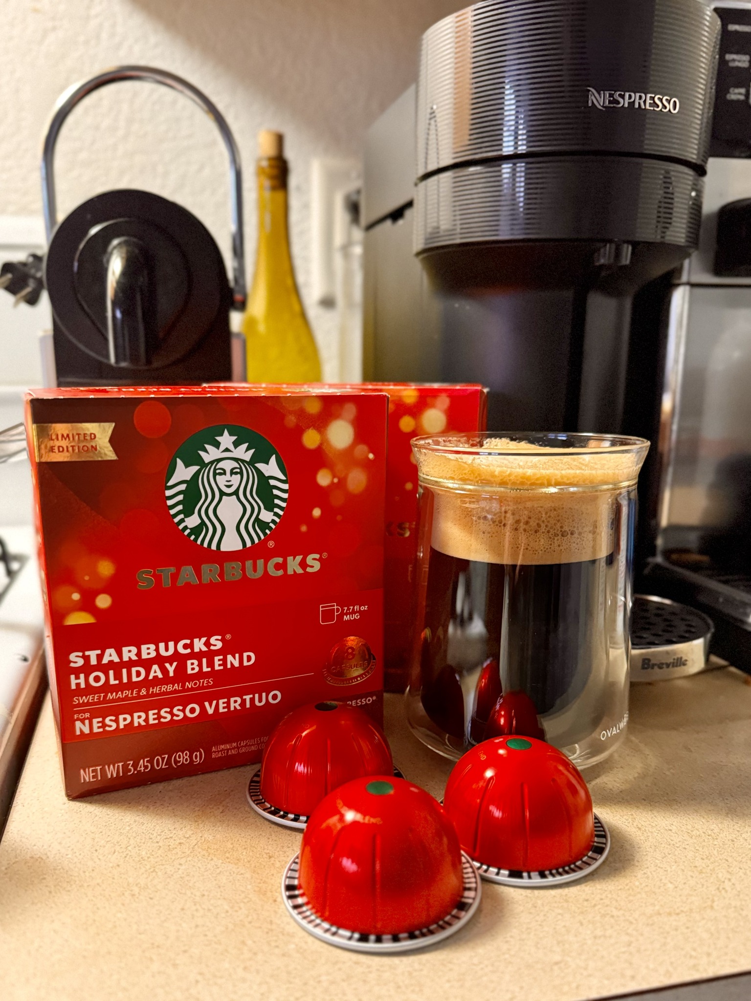 CHLIFE VertuoLine ROASTED HAZELNUT Barista Creations Coffee...