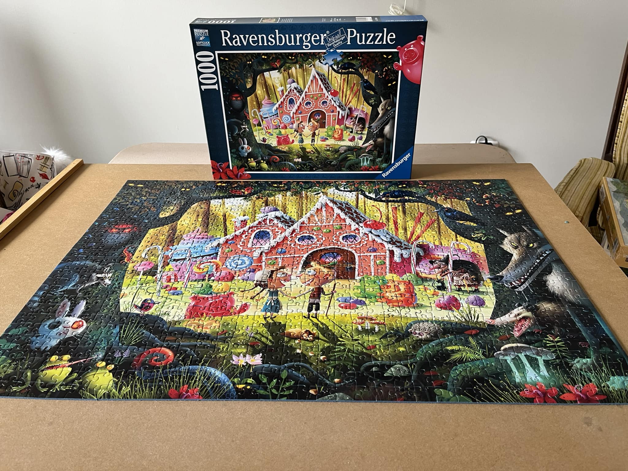 Ravensburger - Puzzle Hansel & Gretel, 1000 Pezzi, Idea regalo, per Lei o Lui, Puzzle Adulti