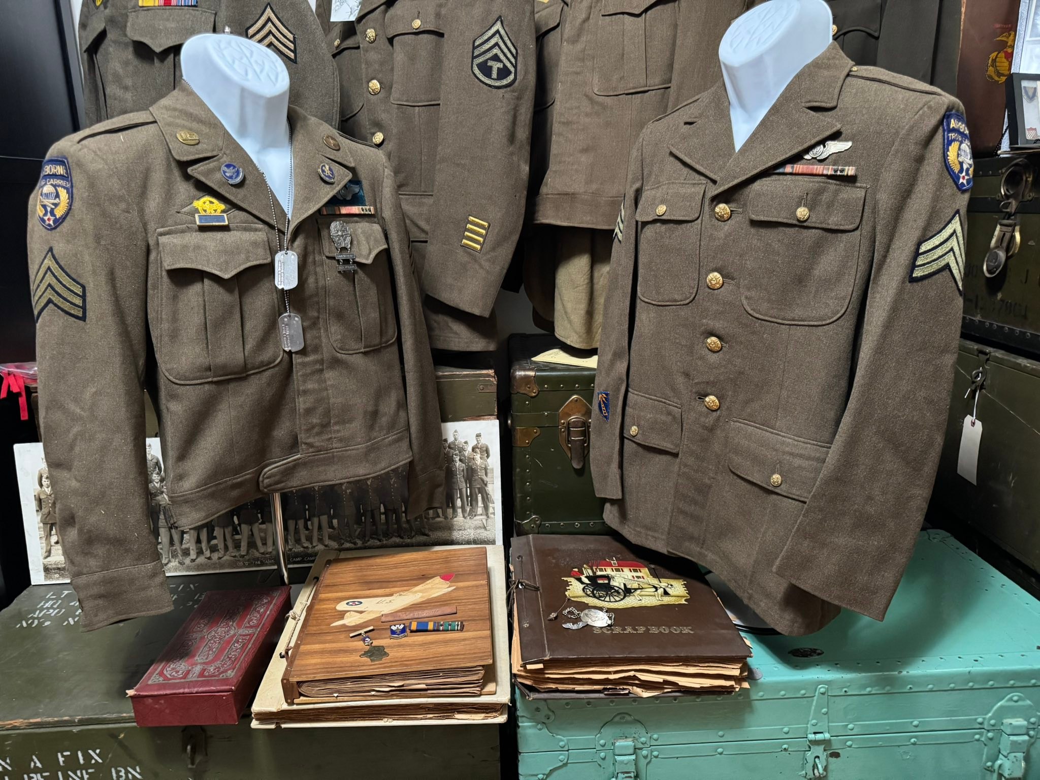 436th TC group 80th TC squadron radio operators Ike jacket