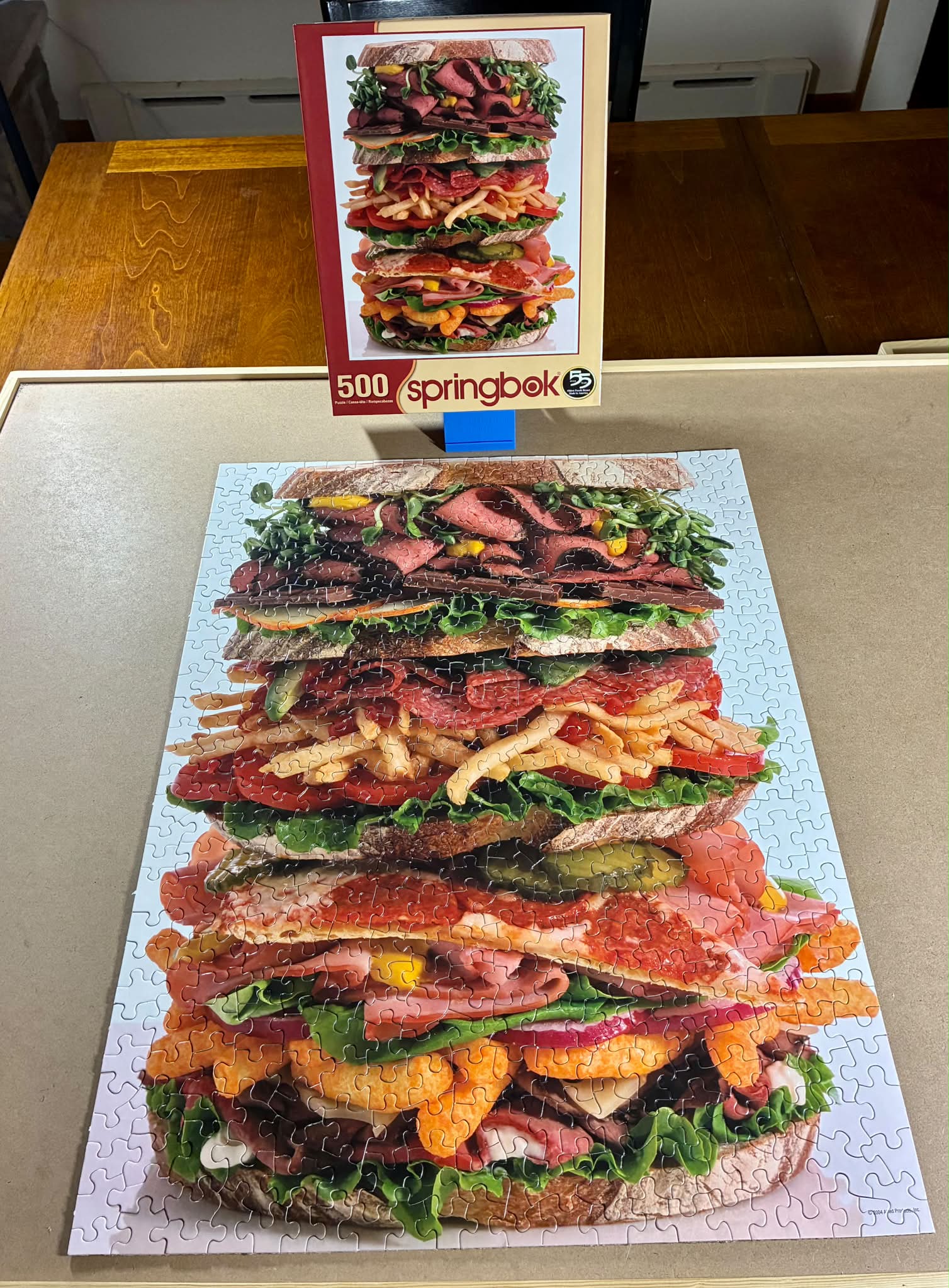 2026 puzzle #82, 500 pieces. Springbok: 