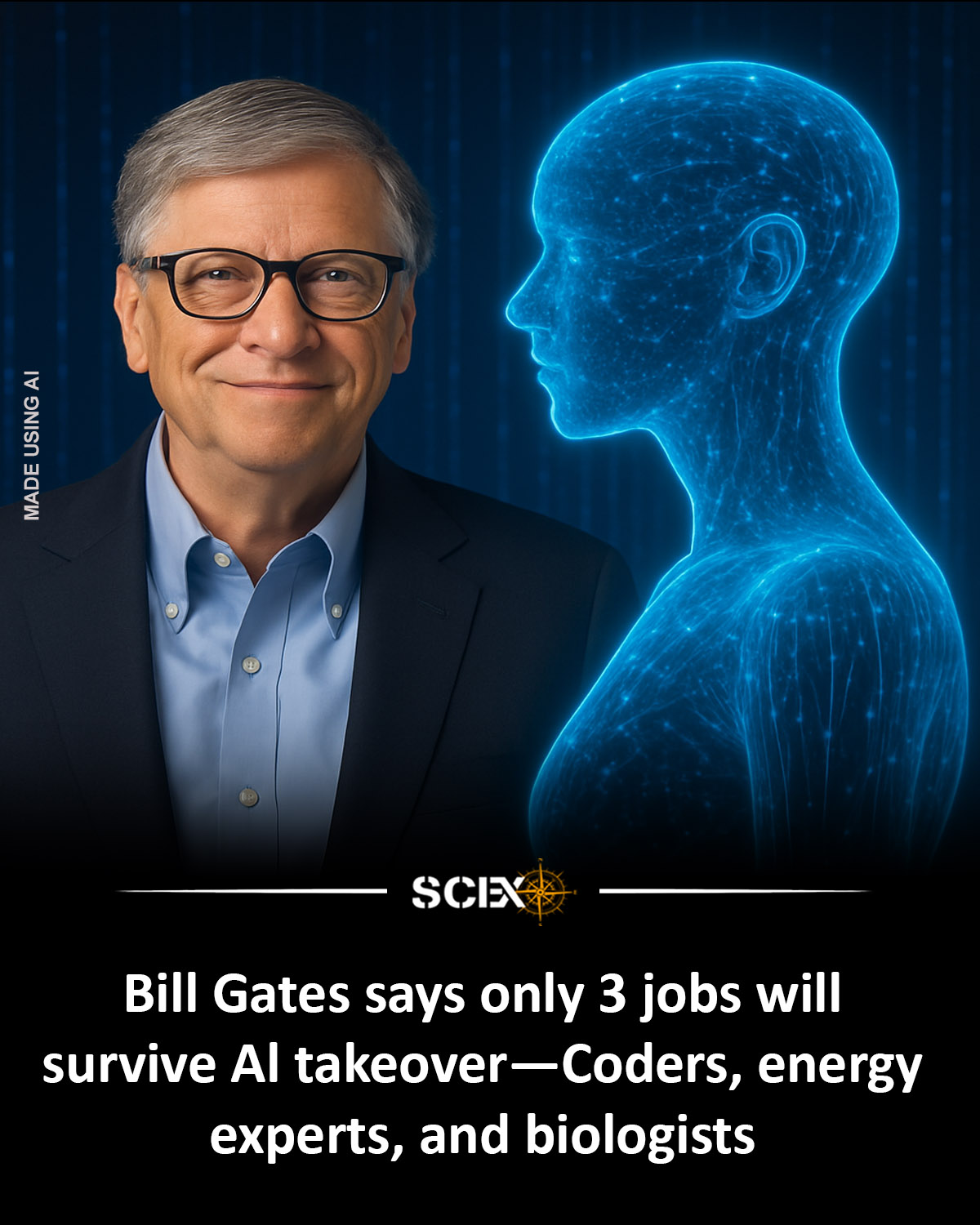 Hacking101 | Bill Gates Warns: Most Jobs Could Disappear—But These 3 ...