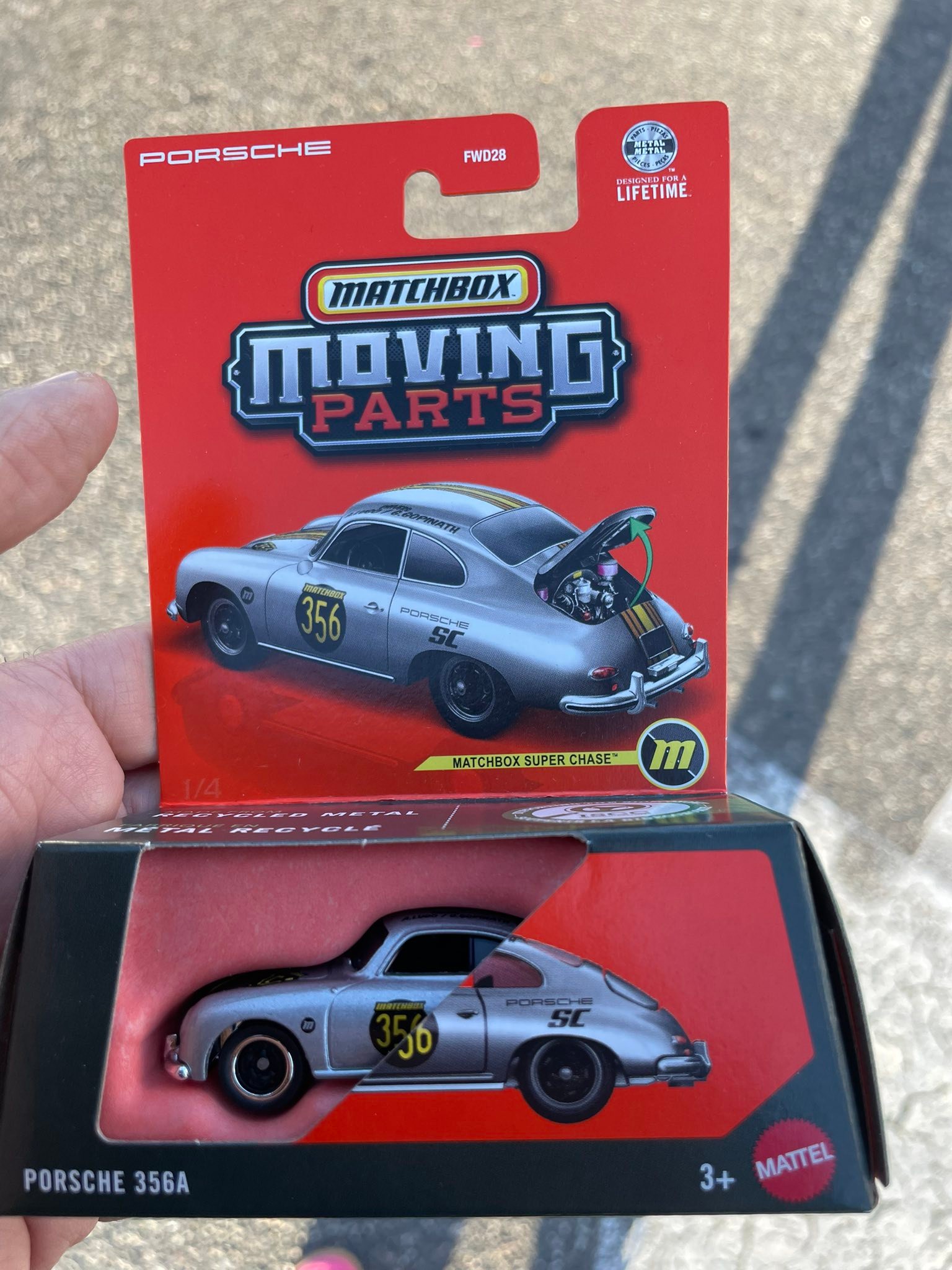 What is the current market value of super chase moving parts?