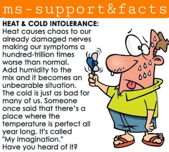 Multiple Sclerosis Trust | 👌💯🥵 🥶 ..what's worse for you | Facebook