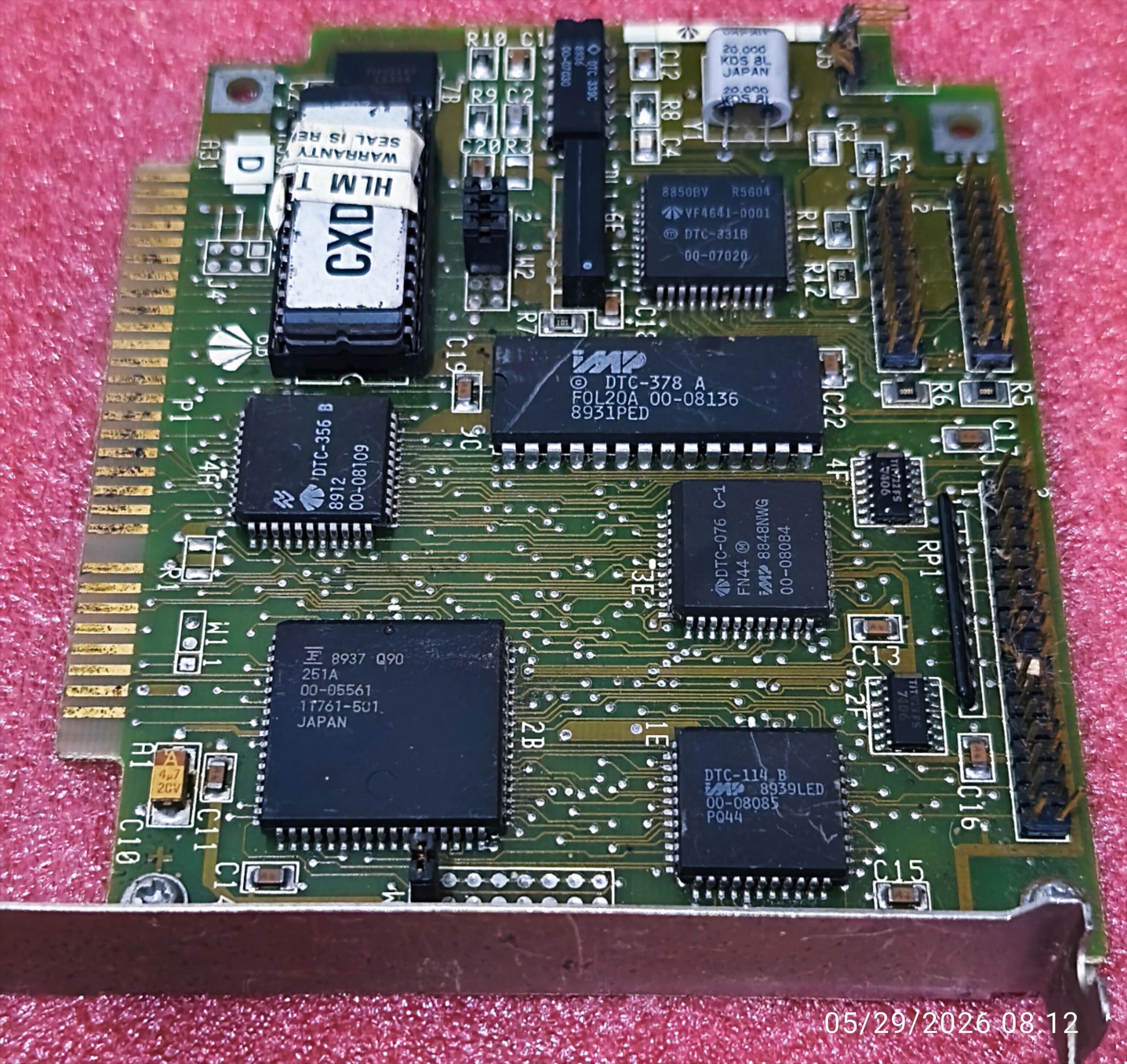 DTC5160X ISA hard drive controller overview