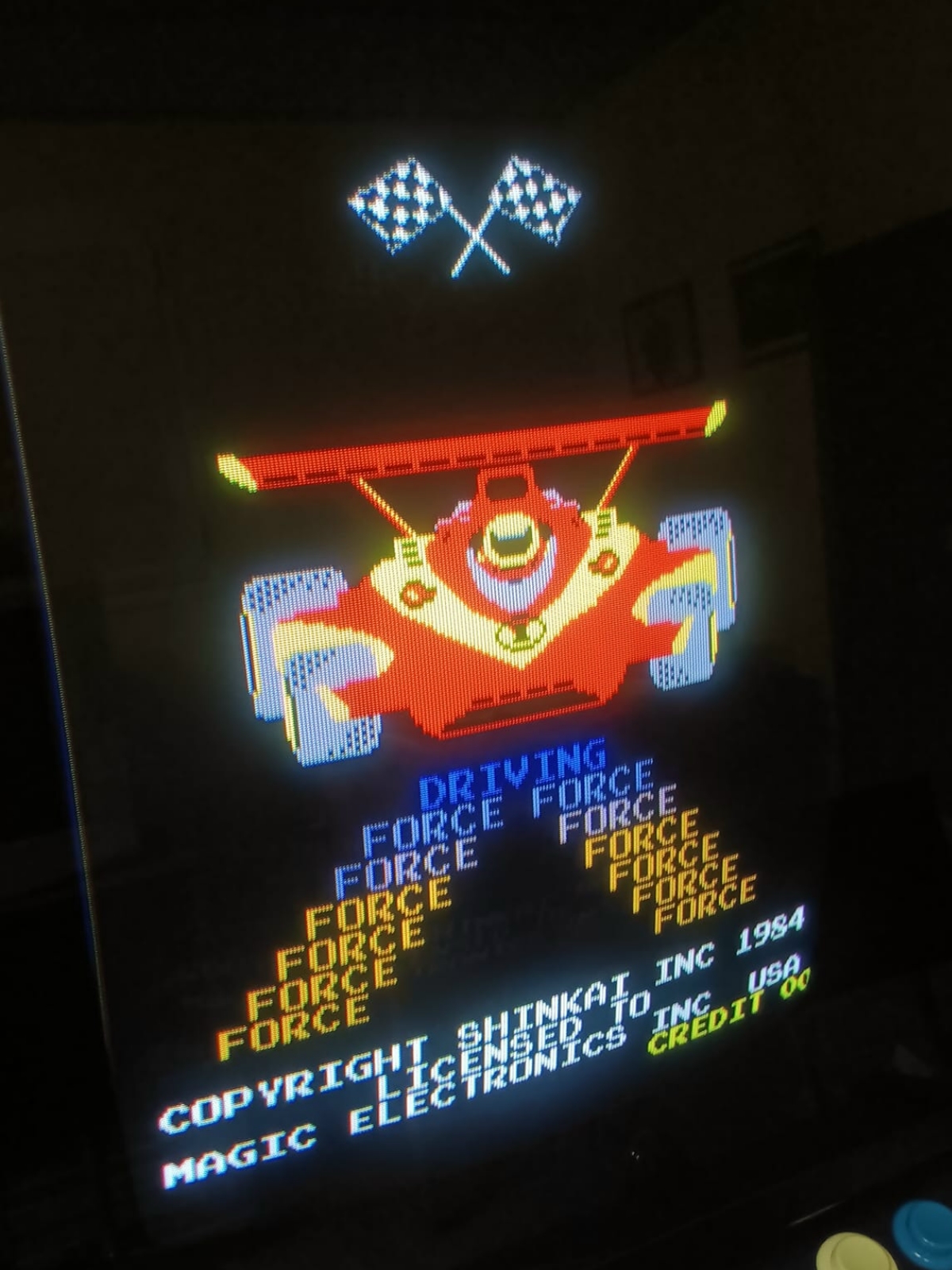 Driving Force, an unofficial Atari console arcade game