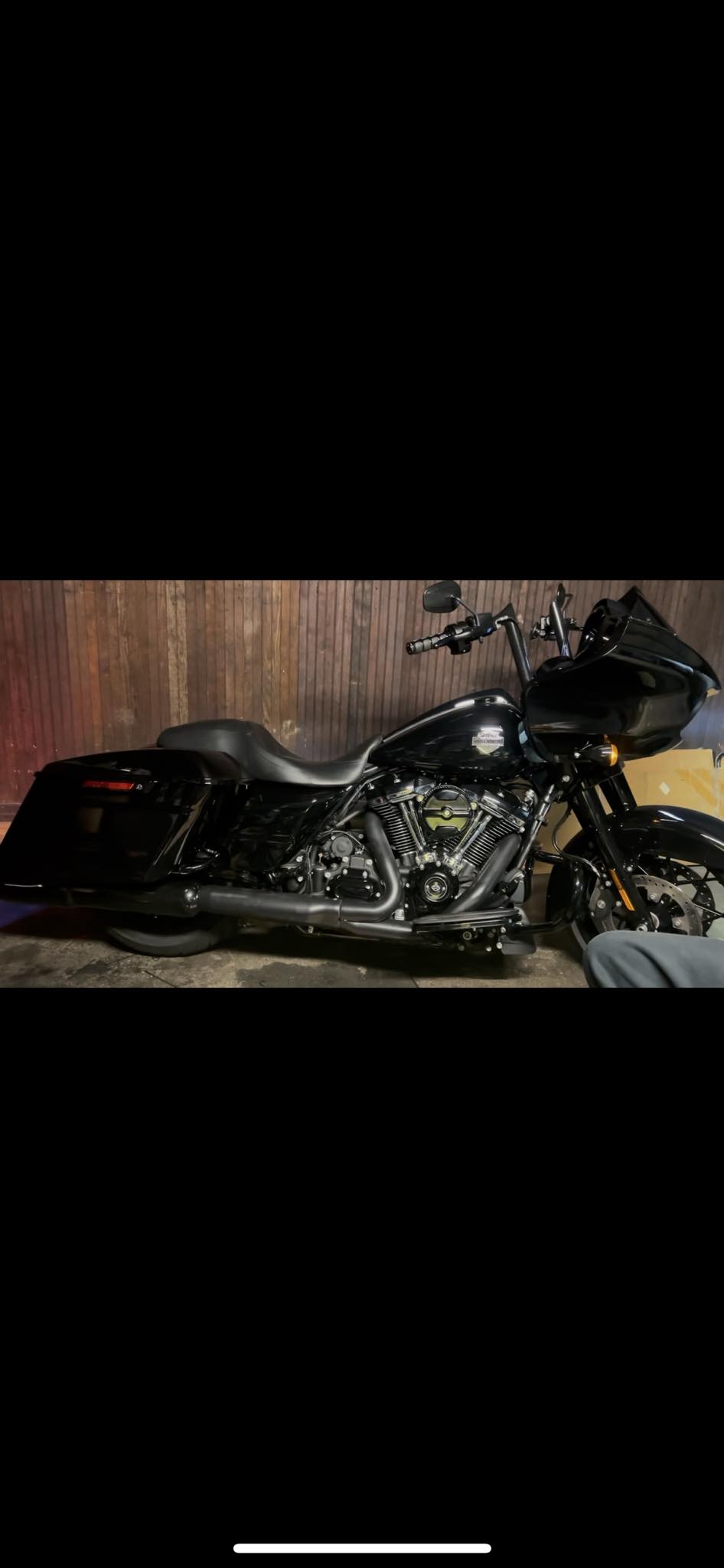 5& STRETCHED EXTENDED Hard Saddlebags w/ 6x9 Speaker Lid For Harley