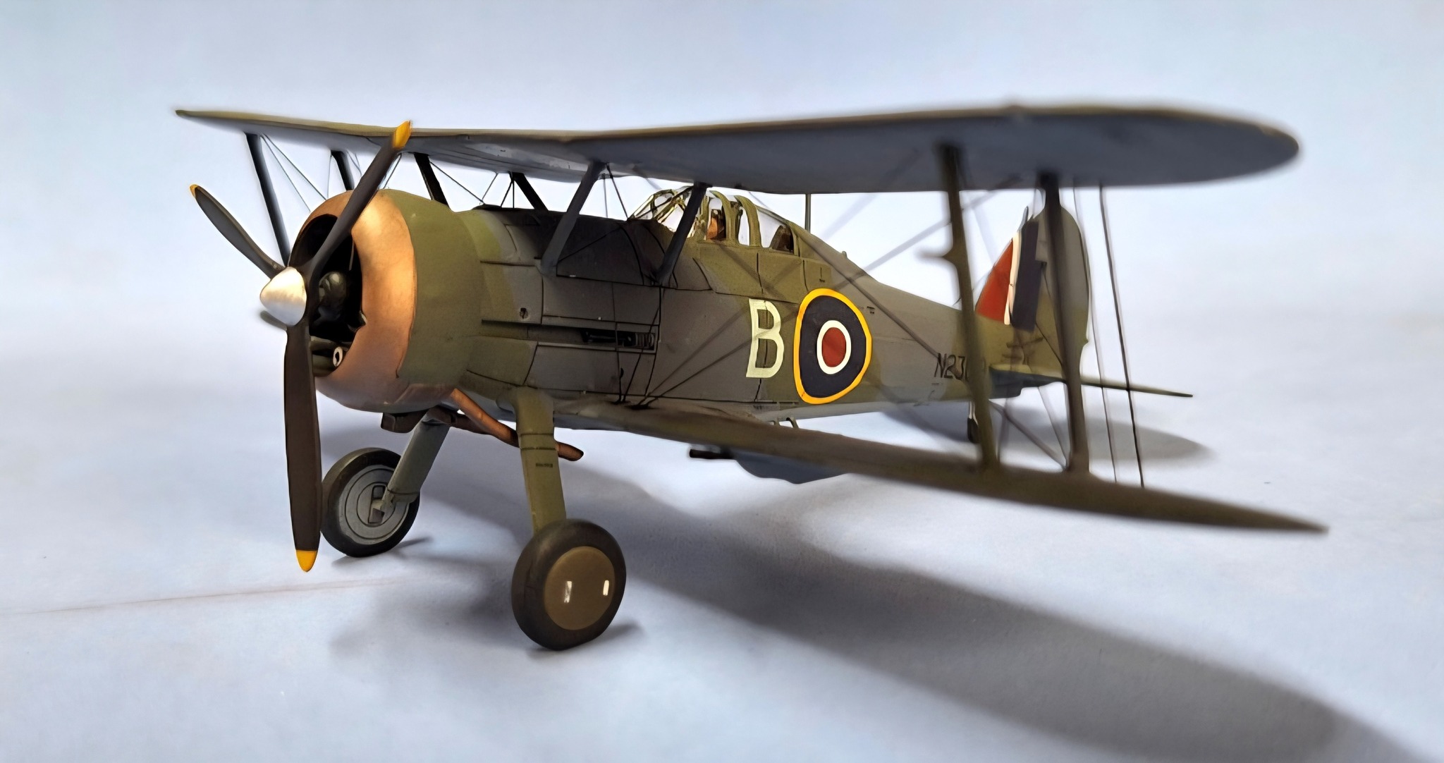 My 1/72 Gloster Gladiator Finished. I Hope Like This. Best Regards