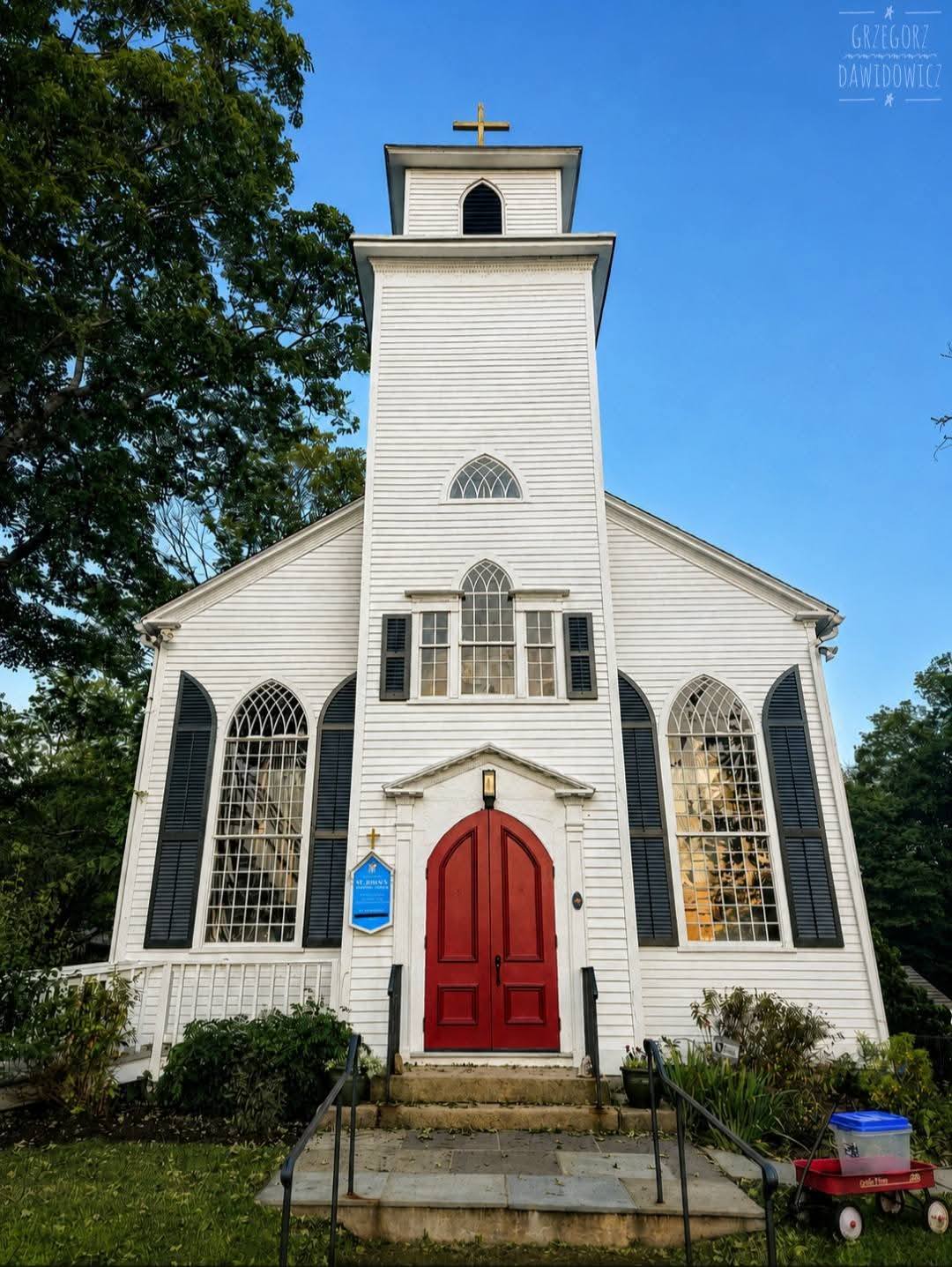 Historical First Congregational Church of Guilford in Connecticut
