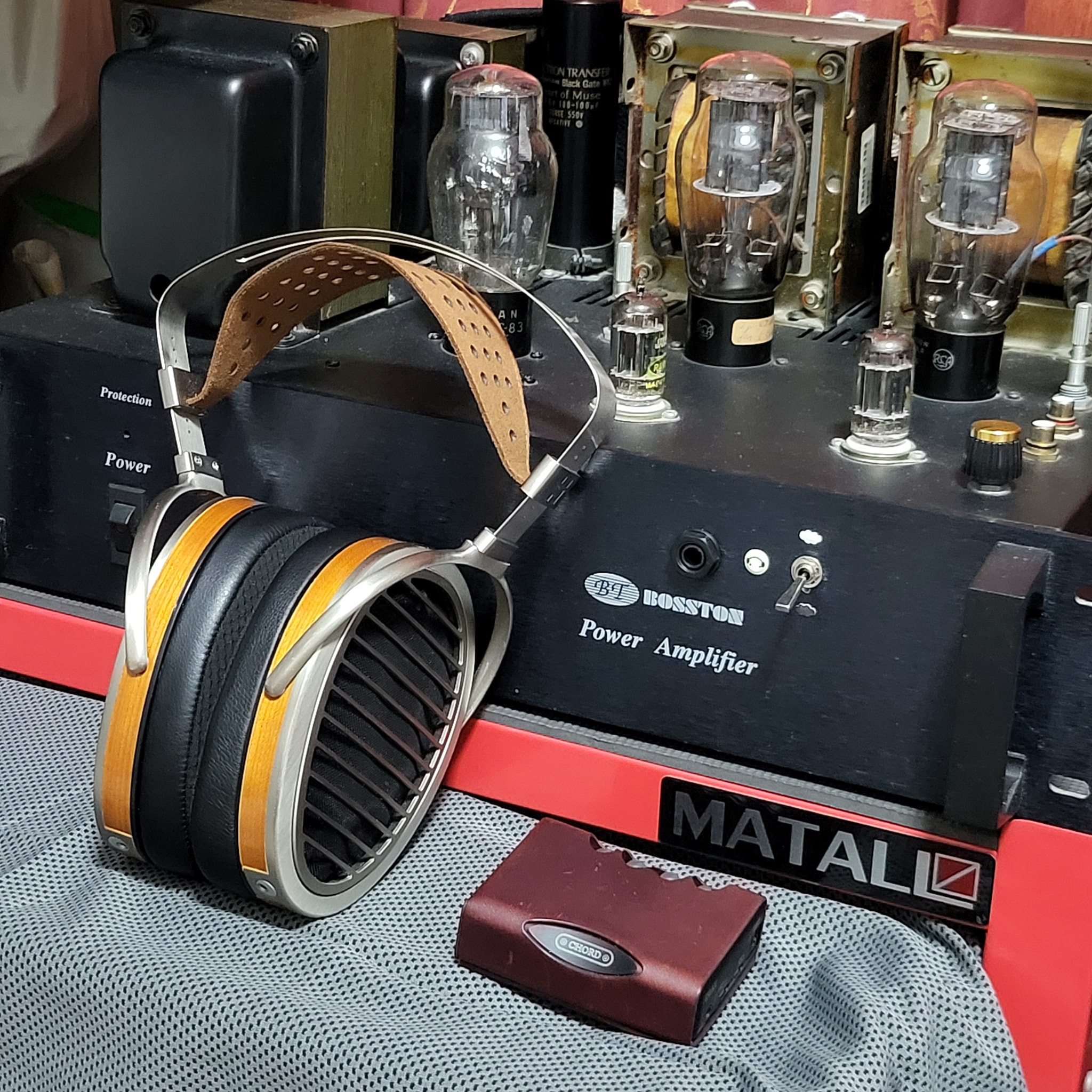 Hifiman he1000v2 with tube amp setup