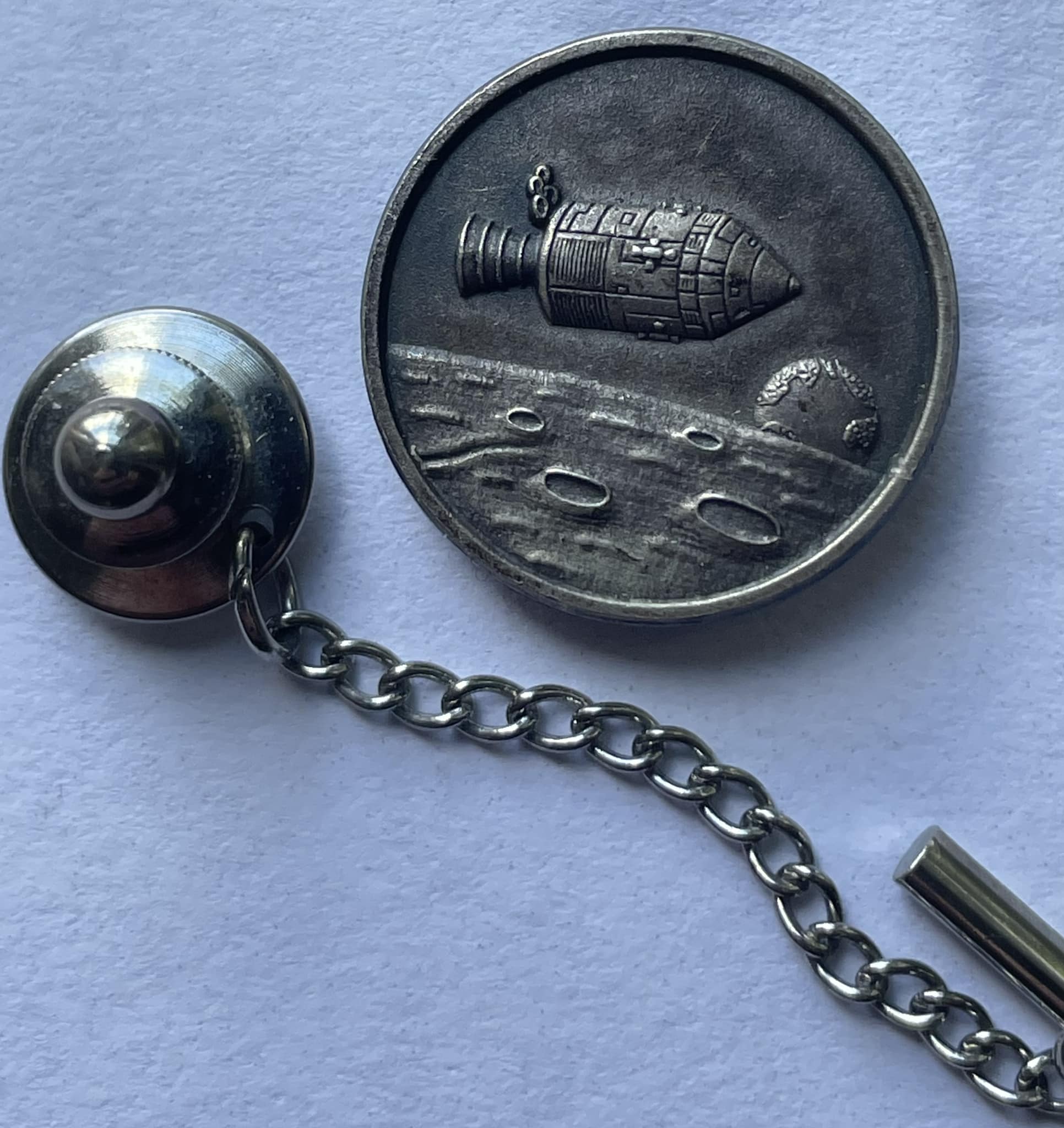 1969's☆ NASA☆ アポロ11号☆ヒューストン関係者用Tie-Pin Vintage